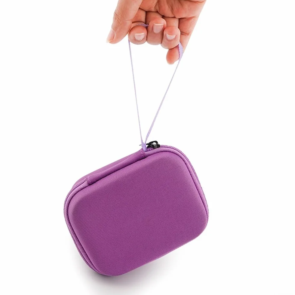 Yoto Mini étui de voyage compact en EVA pour livres audio, design léger pour enfants (bleu)