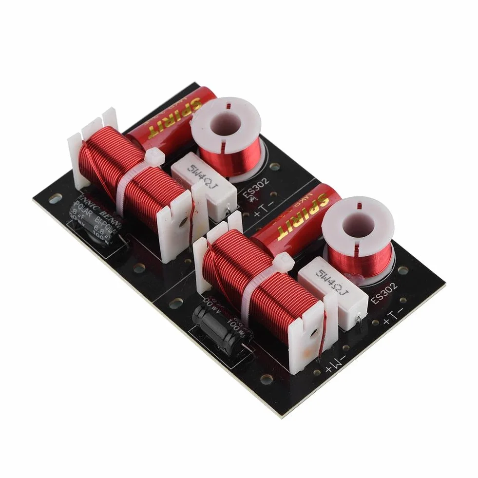 Président Fréquence Diviseur Conseil 2 Voies Aigus/Basse Hi-FI Audio Filtre DIY Module