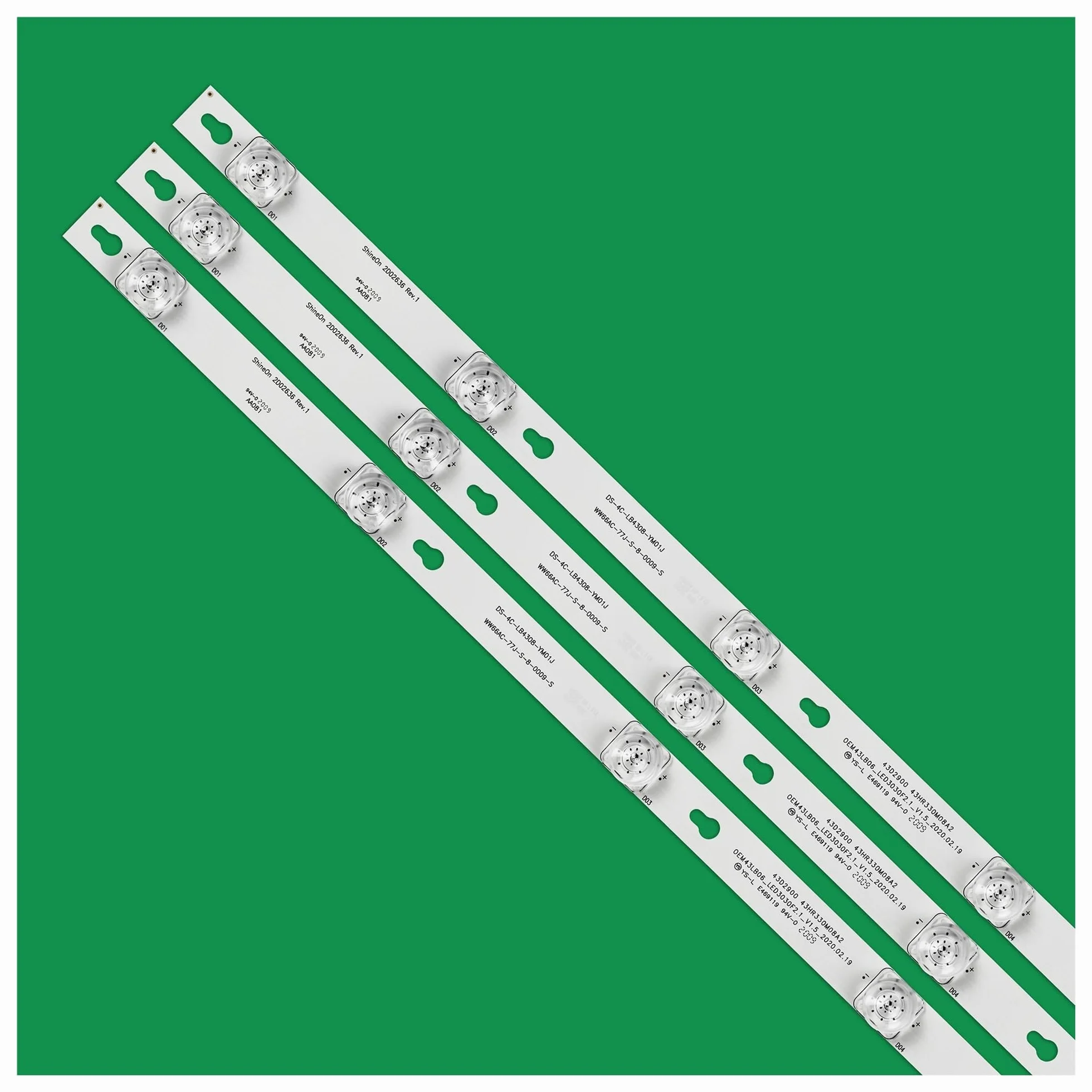 Bandes LED 43DP603 43UZ6016 43FB5426