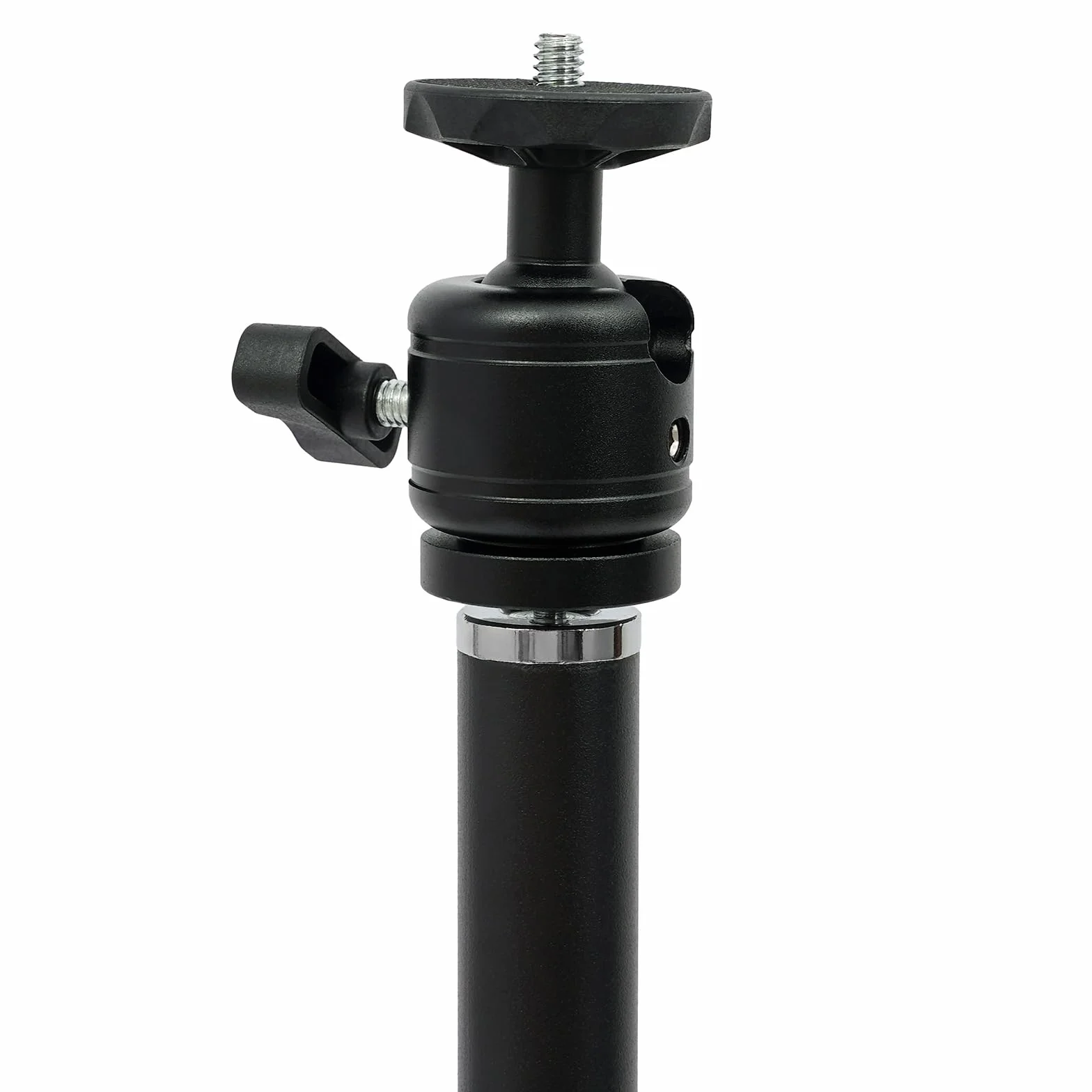Support de Projecteur en métal Pivotant 360° Hauteur Réglable 65-120 cm Charge Max 3 kg Compatible 1/4"