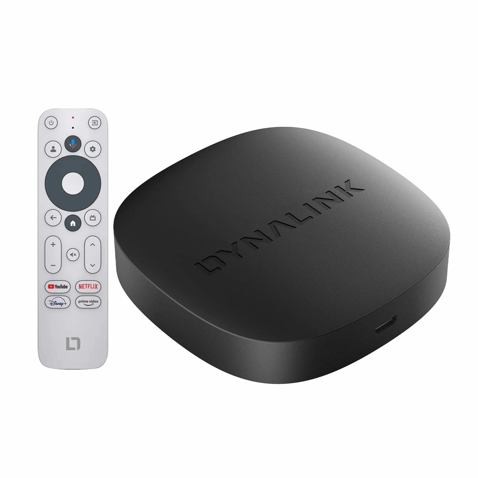Google TV Box - 4K Smart TV Box HDR10+ UHD, Dolby Audio, Prise en Charge certifiée Google/Netflix, AV1, 2GB+16GB, WiFi 2,4G+5G, BT5.0, Miroir d'écran, Lecteur multimédia en Streaming, Assistant Vocal