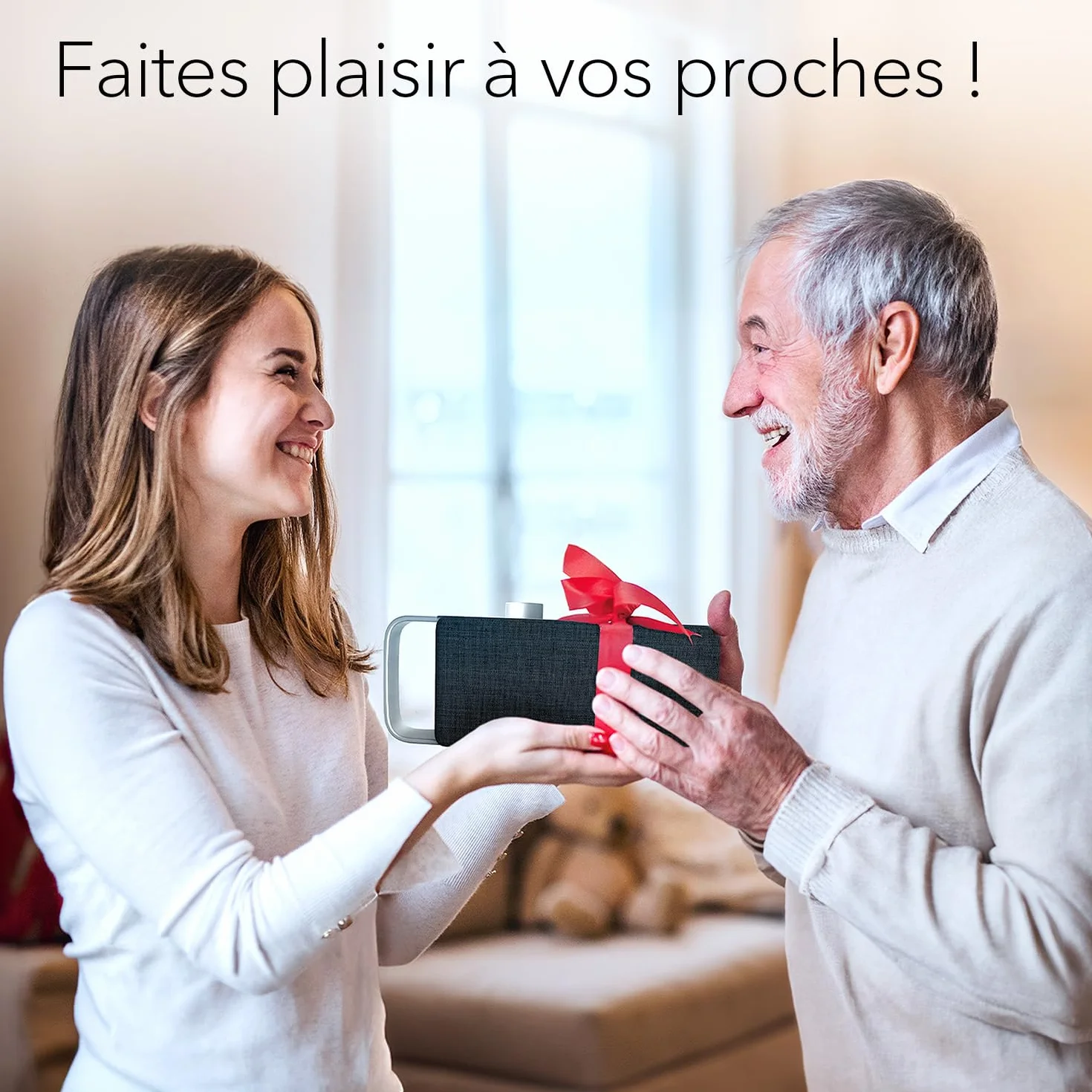Faller Oskar Barre de Son sans Fil Technologie Clear Voice Compacte Portable Noir