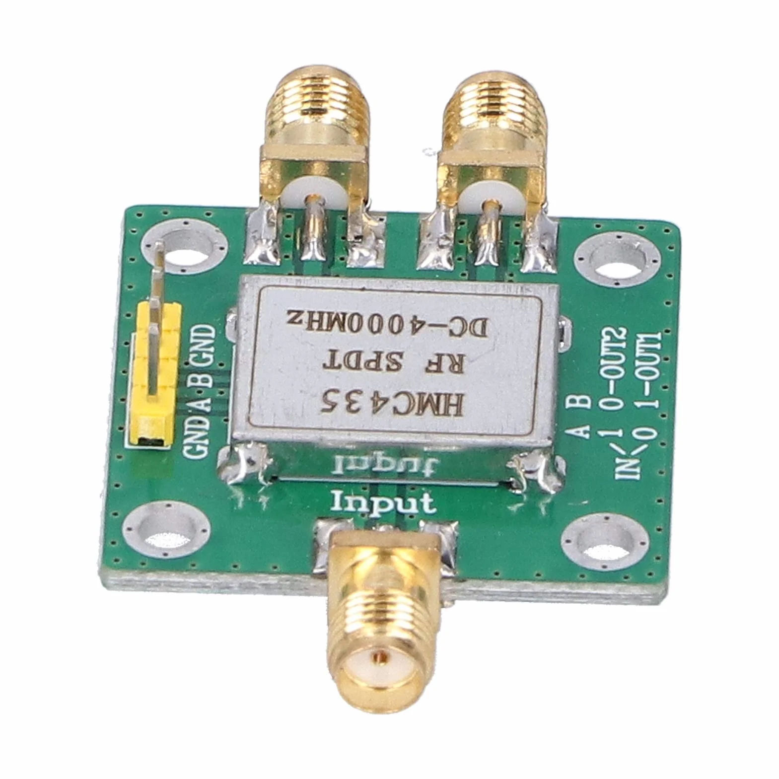 Source de signal RF, commutateur de module de générateur de signal portatif HMC435 F pour une dissipation thermique rapide
