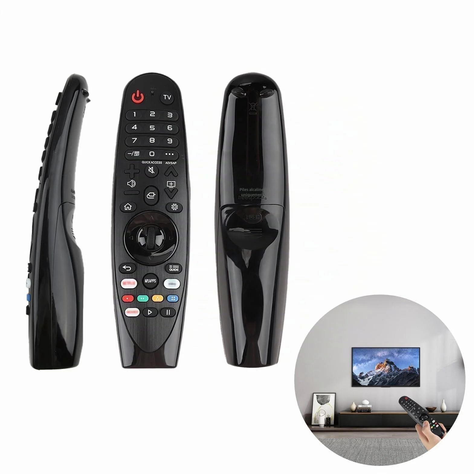 Télécommande Universelle Compatible LG Smart TV Magic Remote AN-MR20GA HD LCD LED HDTV UHD OLED 3D 4K