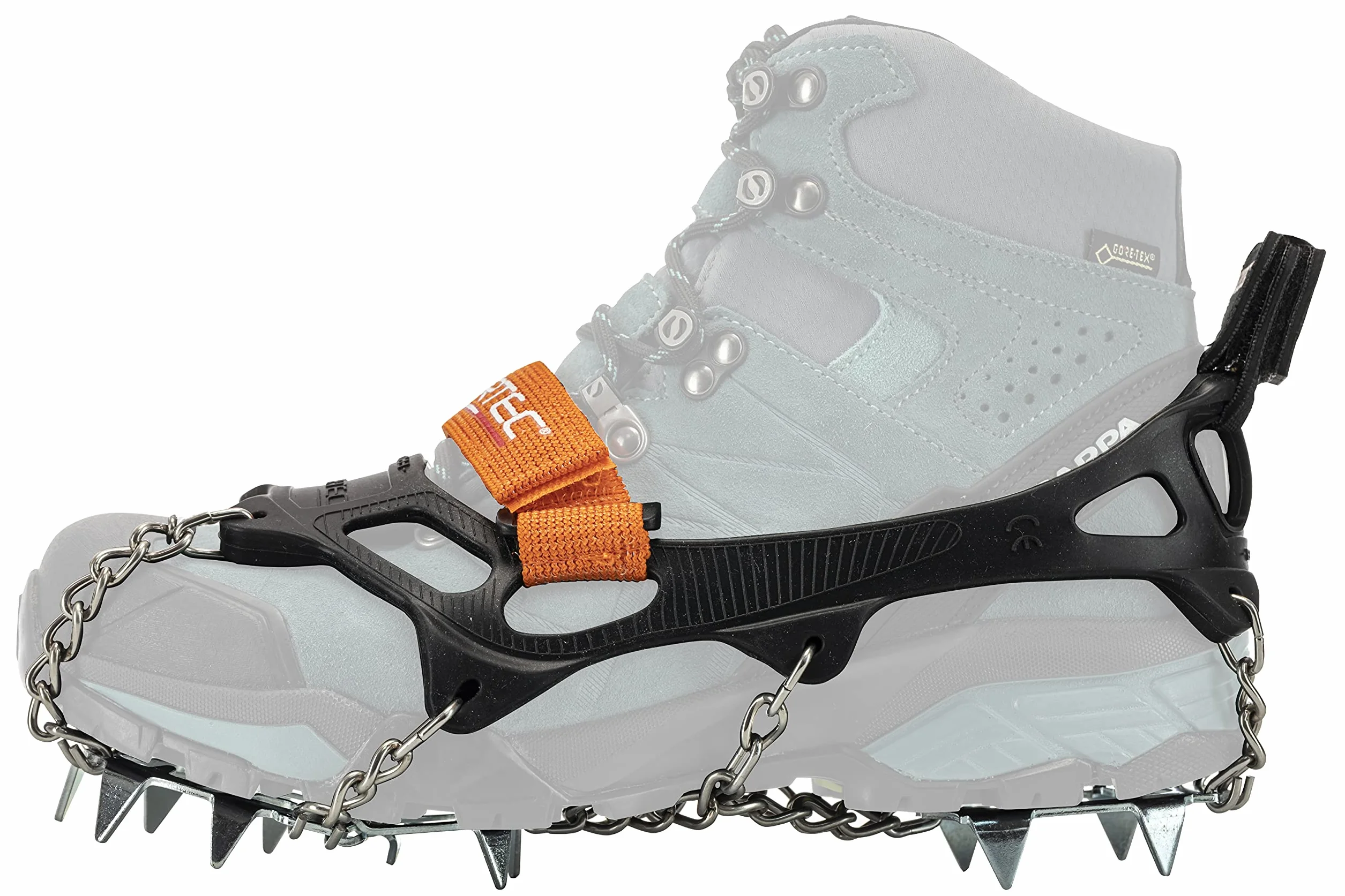 Nortec Crampons ALP 2.0 Micro Crampons Légers pour Chaussures Winter Trekking Glace Neige