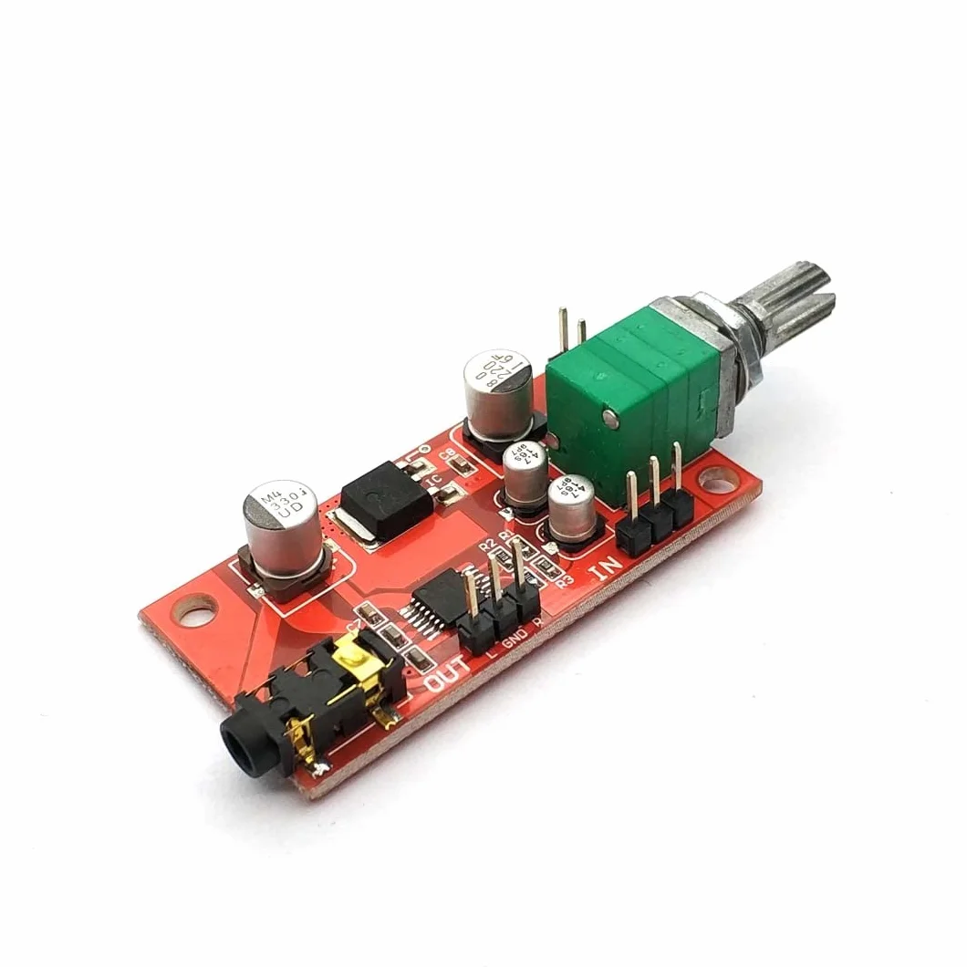 Hailege 2pcs MAX4410 Casque Amplificateur Amplificateur Casque Carte Mini Ampli Préampli Carte