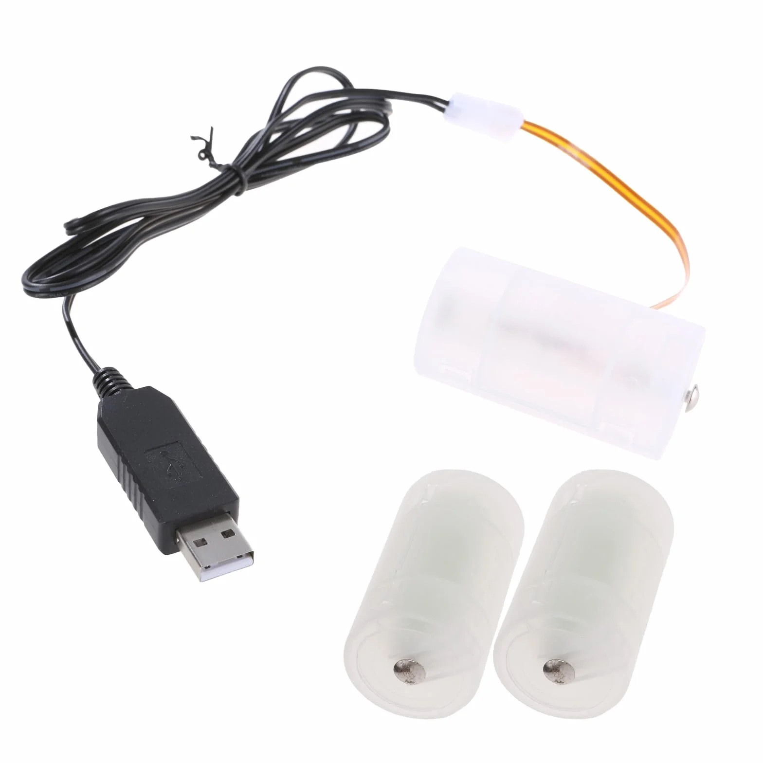 Convertisseur de puissance fiable 3 x LR20 D Cell Eliminators pour lampes de poche et appareils portables comme conducteurs éliminateurs de batterie