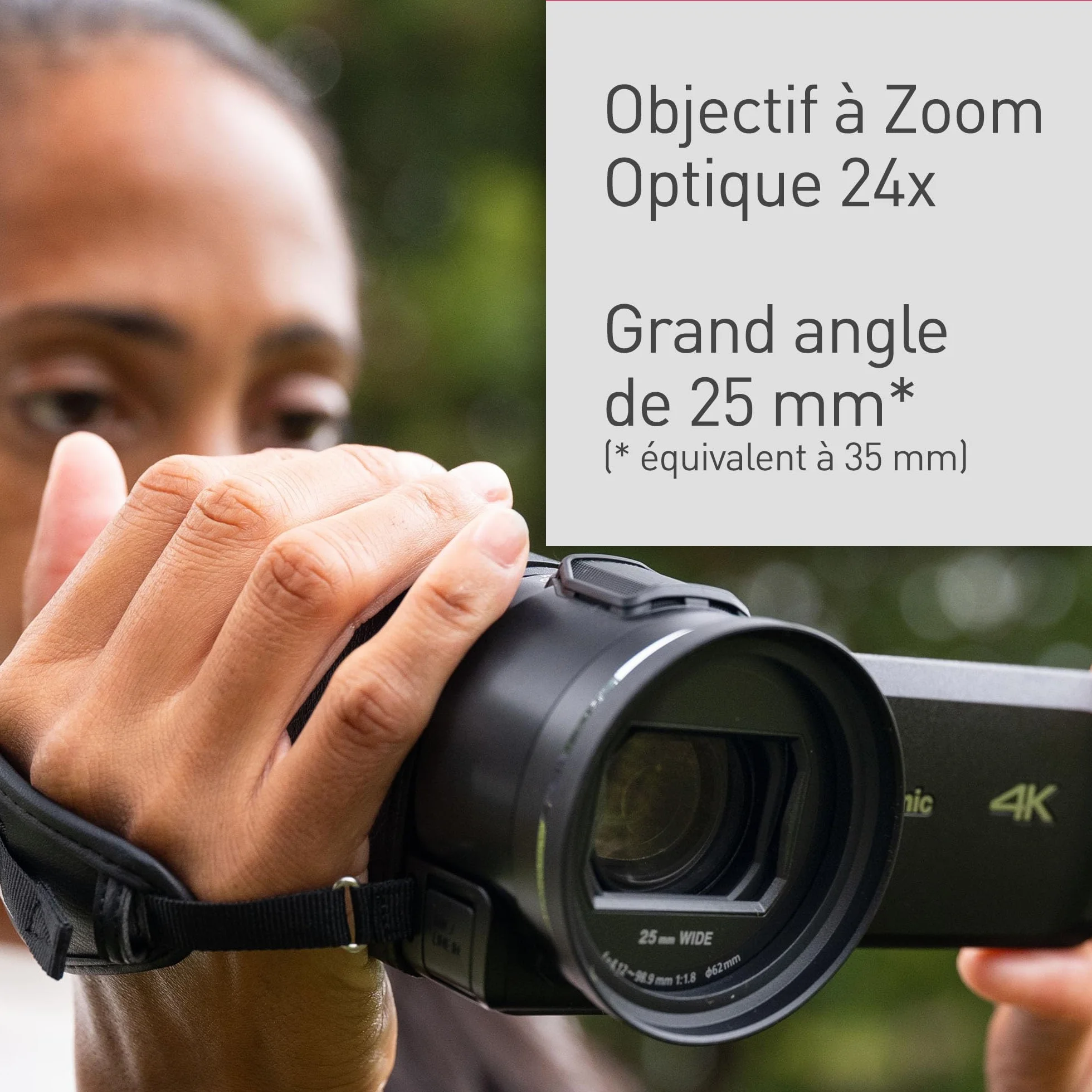 PANASONIC Camescope 4K HC-VX3
