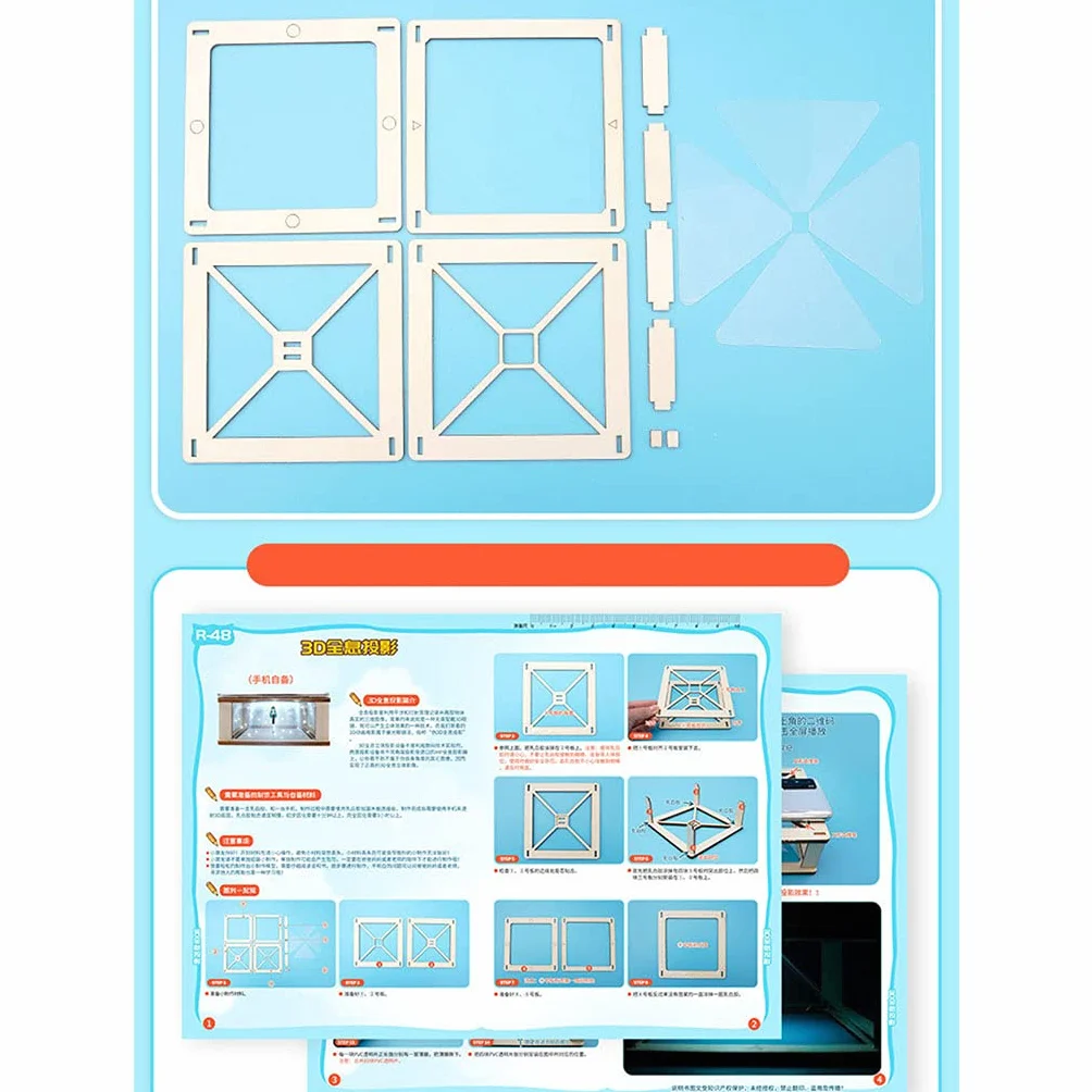 Projecteur Hologramme 3D Pyramide Mobile pour Smartphone