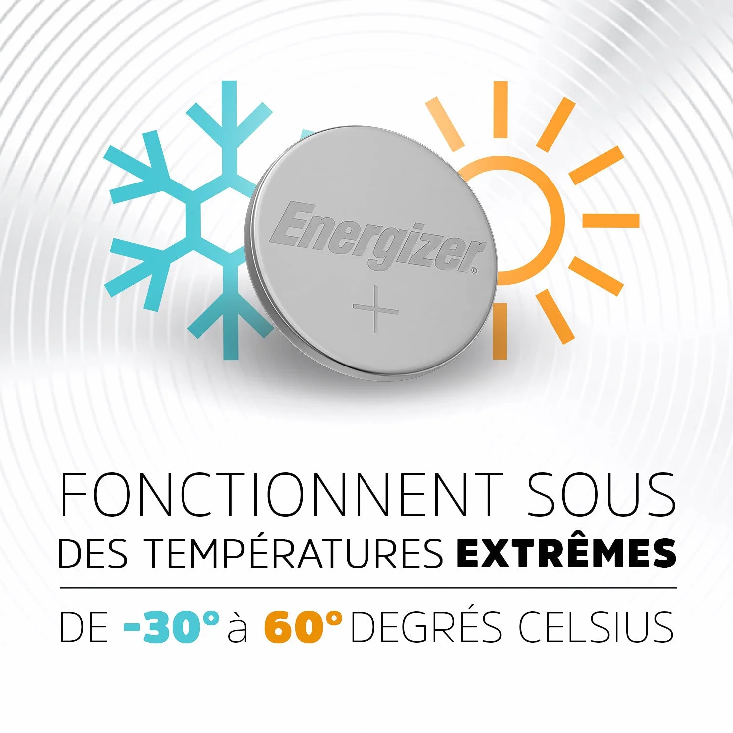 Energizer Lithium - CR 2025 Pile Bouton (Lot de 4) - Piles 3V - pour clés électroniques, et Montres de Sport - Emballage sécurisé - Conservation 10 Ans