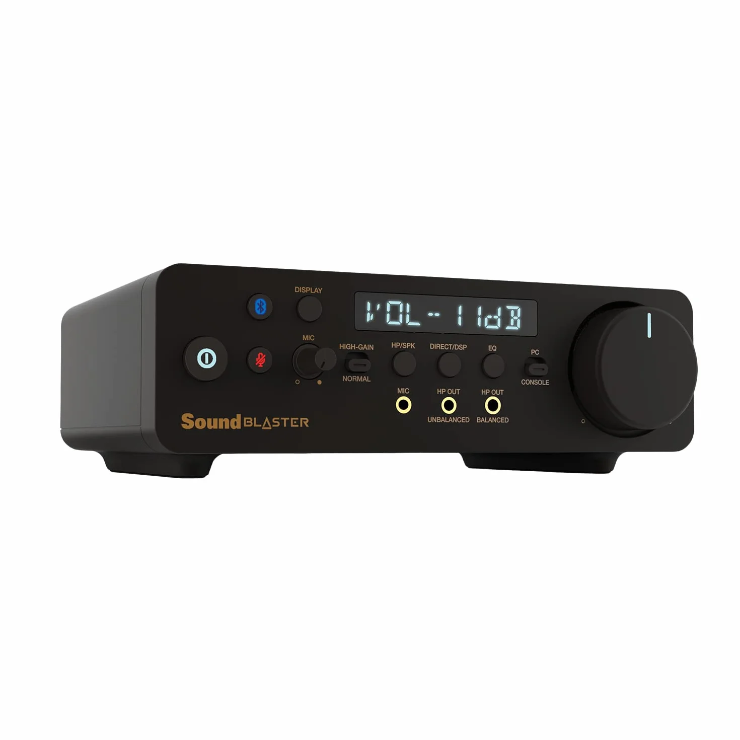 CREATIVE Sound Blaster X5 Hi-res 32-bit/384 kHz Convertisseur numérique-analogique USB Externe avec bi-ampli Casque Xamp entièrement équilibré et récepteur Bluetooth