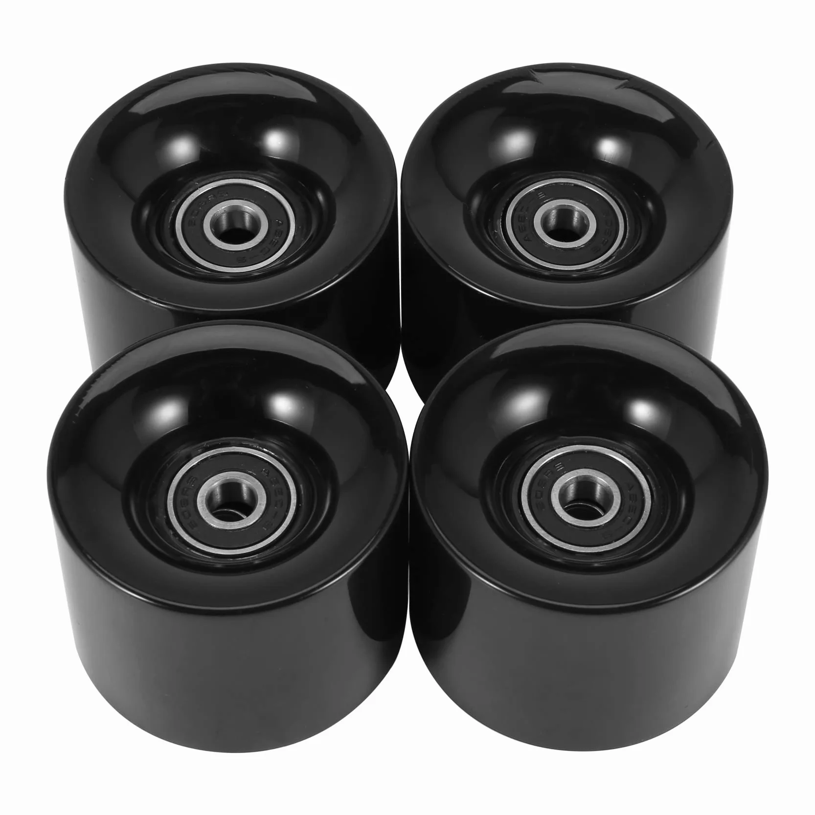 Roues de Skate 60mm ABEC-9 Bearing Steel Cruiser Pack de 4