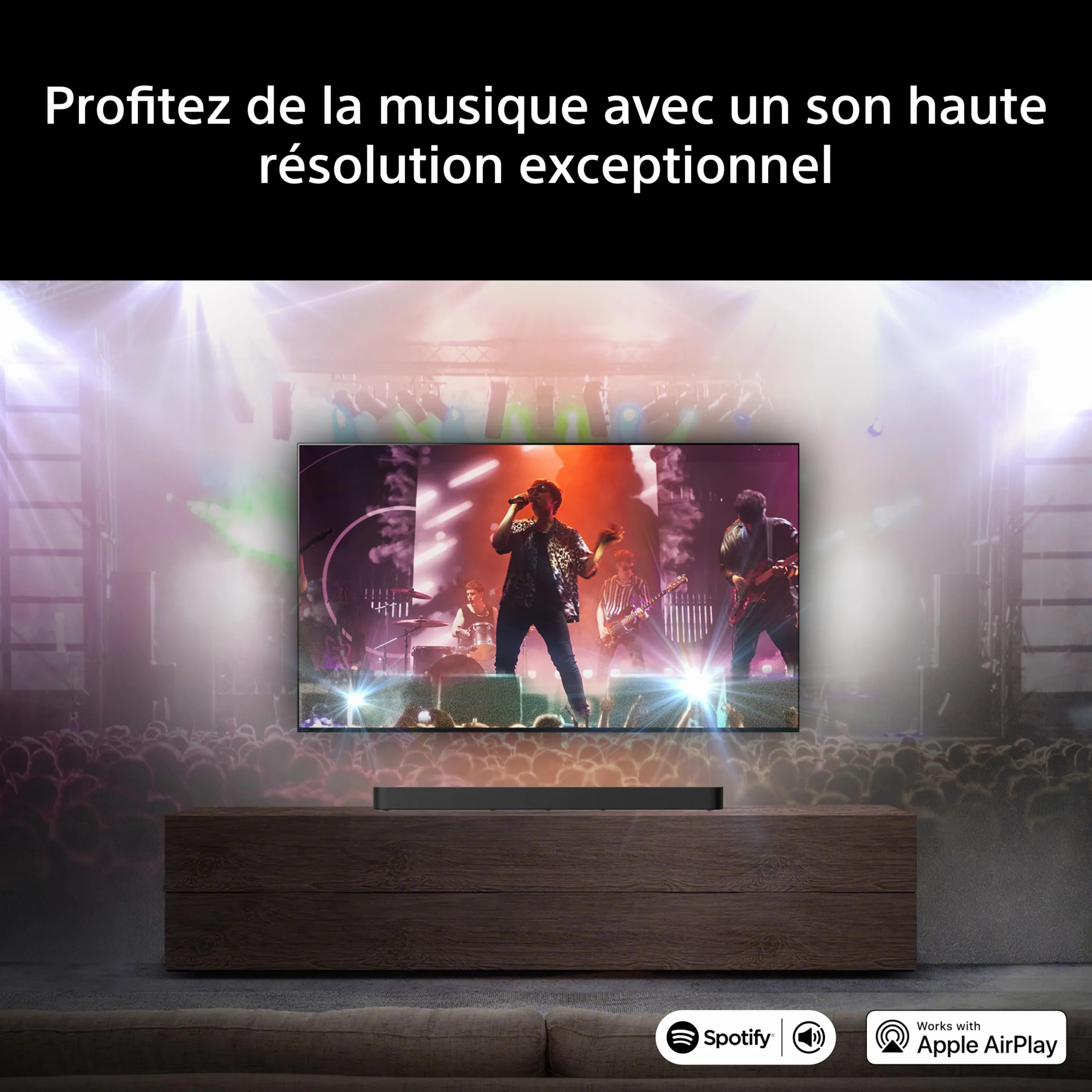 Sony BRAVIA Theatre Bar 5 Barre de Son 3.1 canaux Dolby Atmos DTS:X Bluetooth