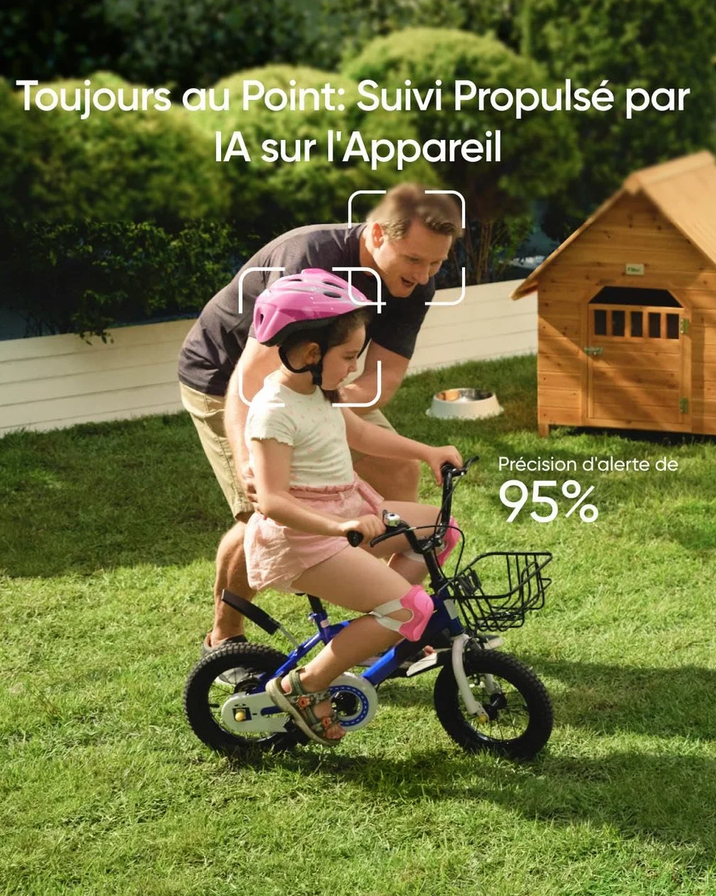 eufy Security SoloCamS340 Caméra de Sécurité Solaire WiFi Extérieure 360° 3K Sans Fil