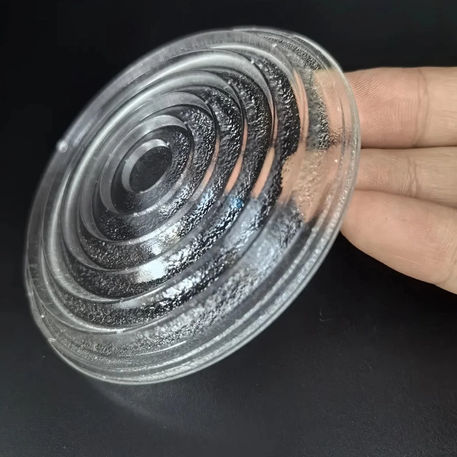 Lentille de Fresnel en Verre borosilicaté de 80 mm de diamètre, 1 pièce, for projecteur, Lampe de scène, Film, télévision, Filament de tungstène