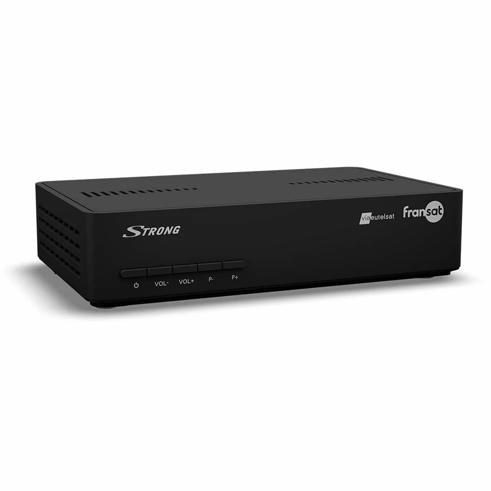 STRONG SRT7407 FRANSAT HD, DVB-S2, recevoir la TNT par Satellite, Carte FRANSAT valable 4 Ans, HDMI, Péritel, Spdif, USB, Flux RSS, Alimentation 230/12V fournie