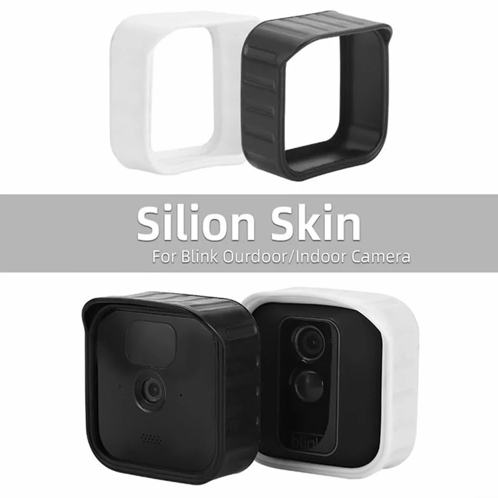 Housse de protection en silicone pour appareil photo Blink Outdoor XT2, coque de protection solaire imperméable, protection contre les intempéries pour la sécurité à domicile (noir)