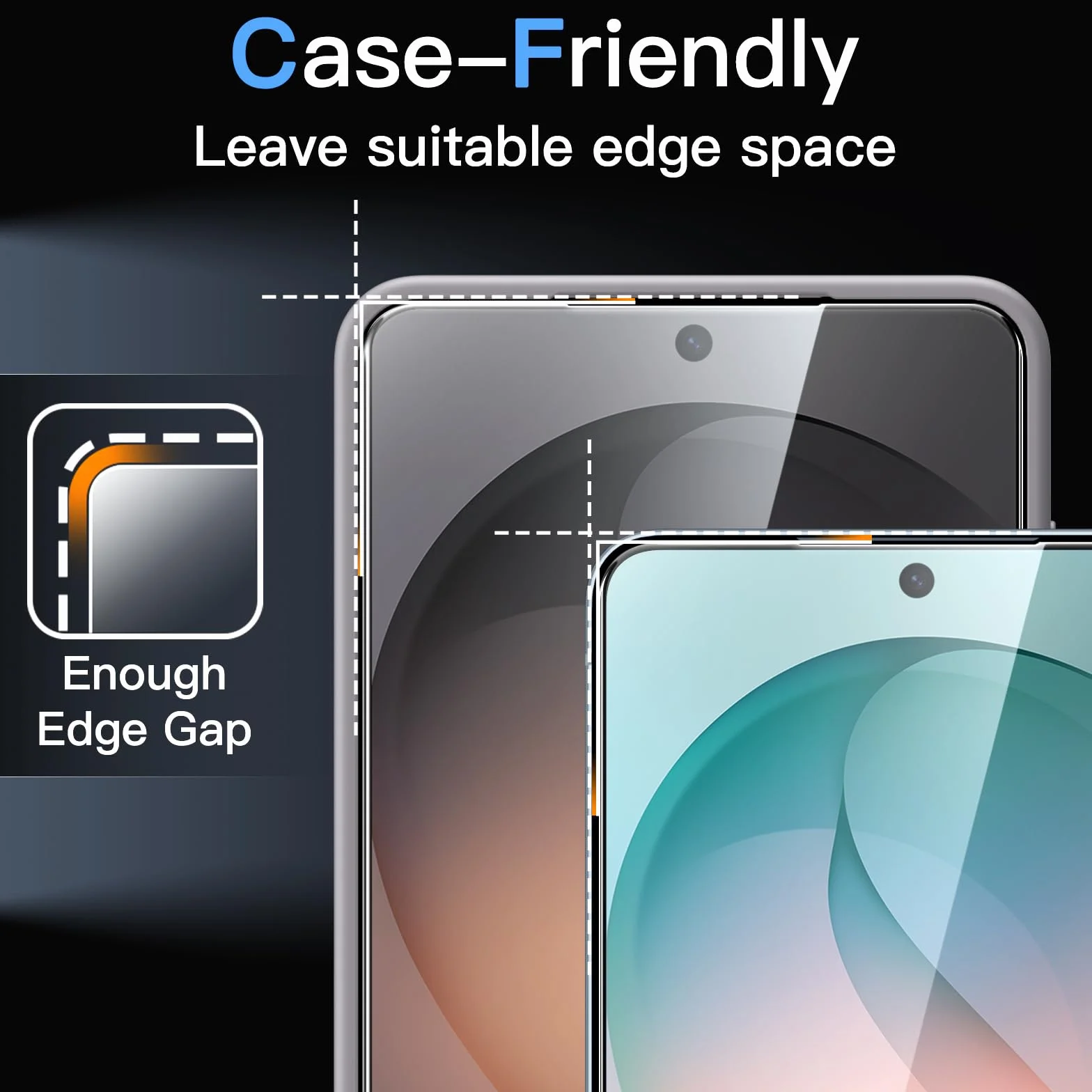 JETech Protection D'écran pour Samsung Galaxy S26, Film en Verre Trempé 9H avec Outil d'Installation Facile, Compatible Empreinte Digitale ID, HD Transparent, Lot de 3