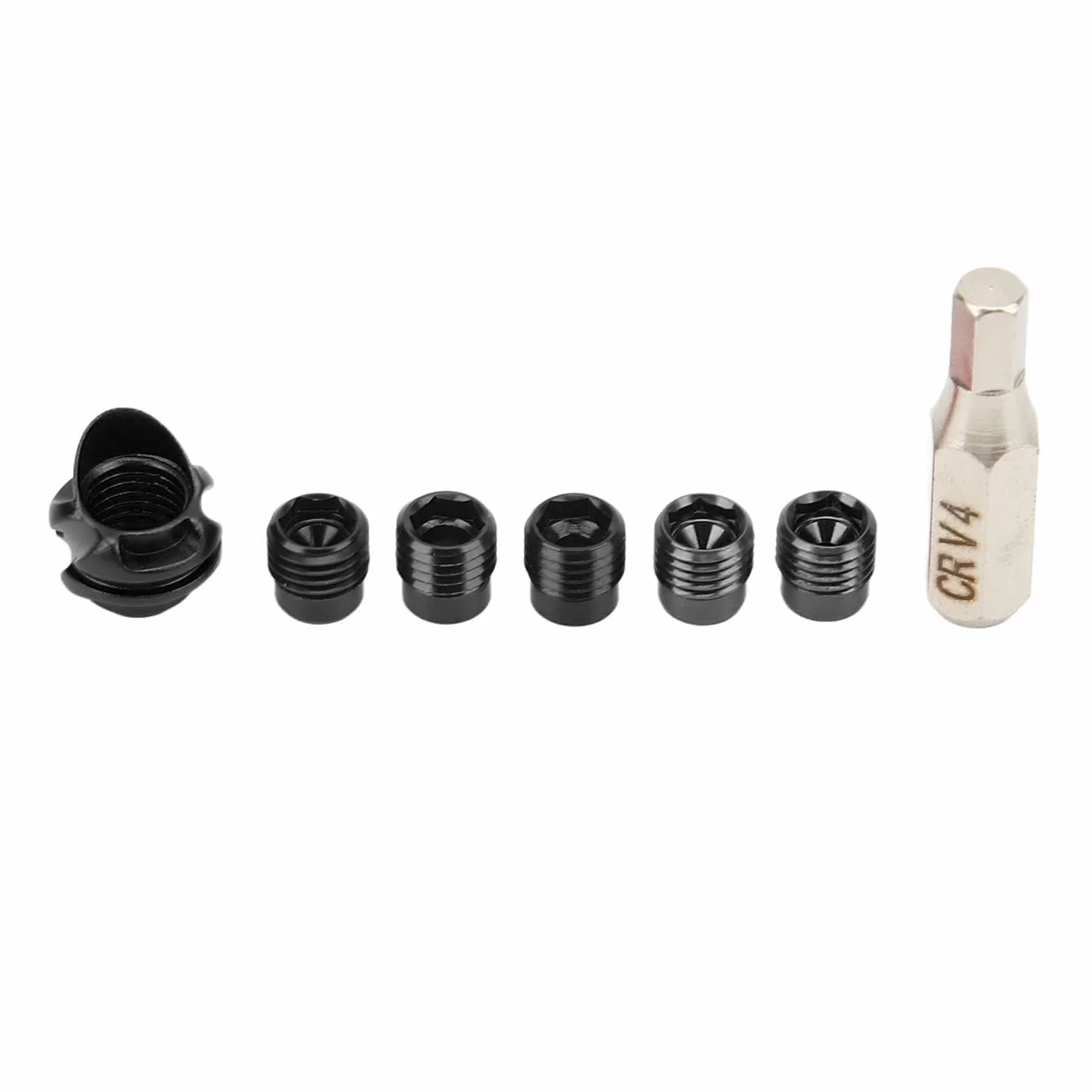 Viseur à Arc CNC Aluminium Noyau Remplaçable Lentille 6x8 Chasse Noir