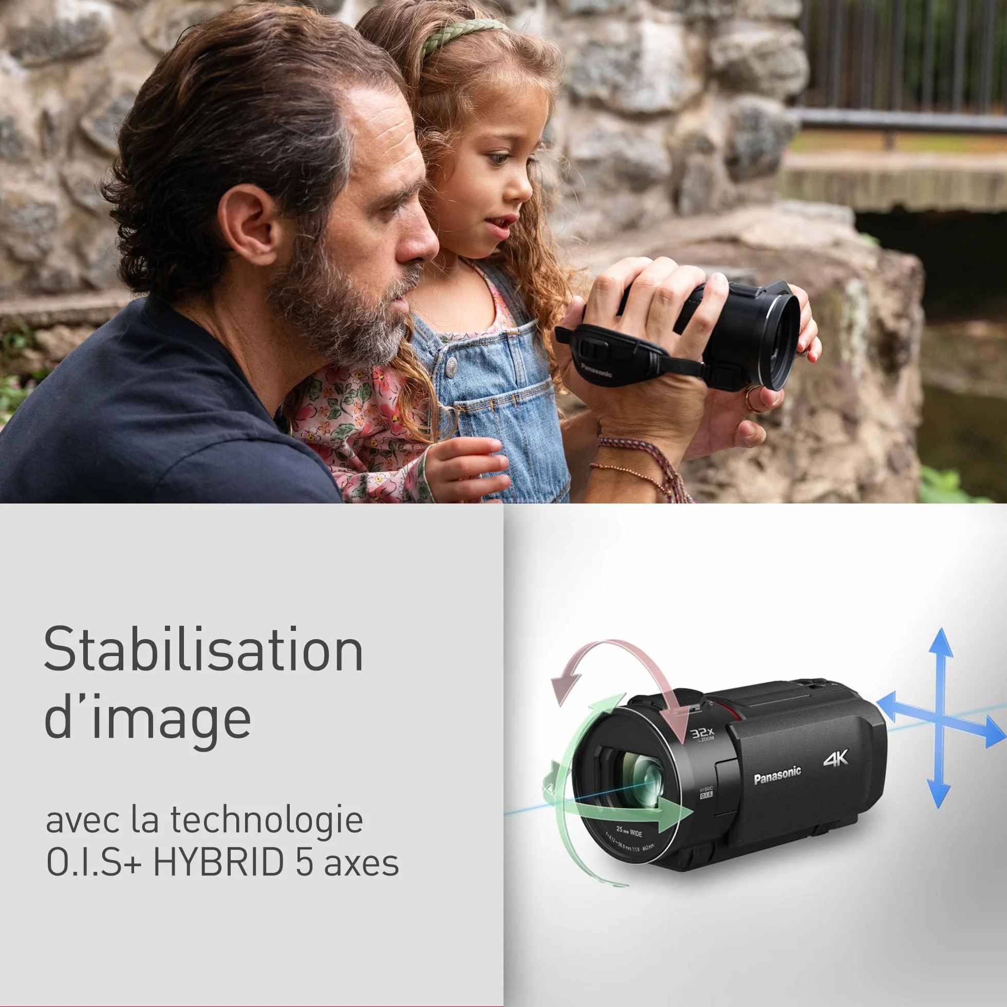 PANASONIC Camescope 4K HC-VX3