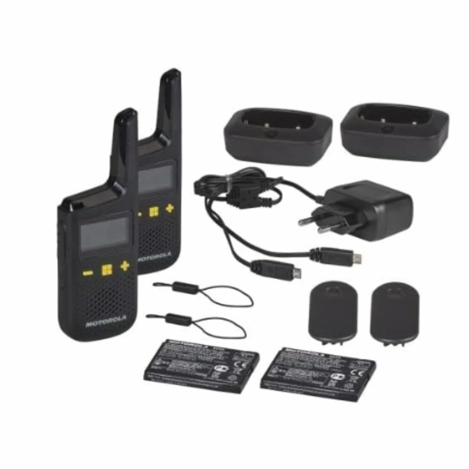 Motorola Solutions XT185 Talkie Walkies PMR 446 IP54 Lot de 2