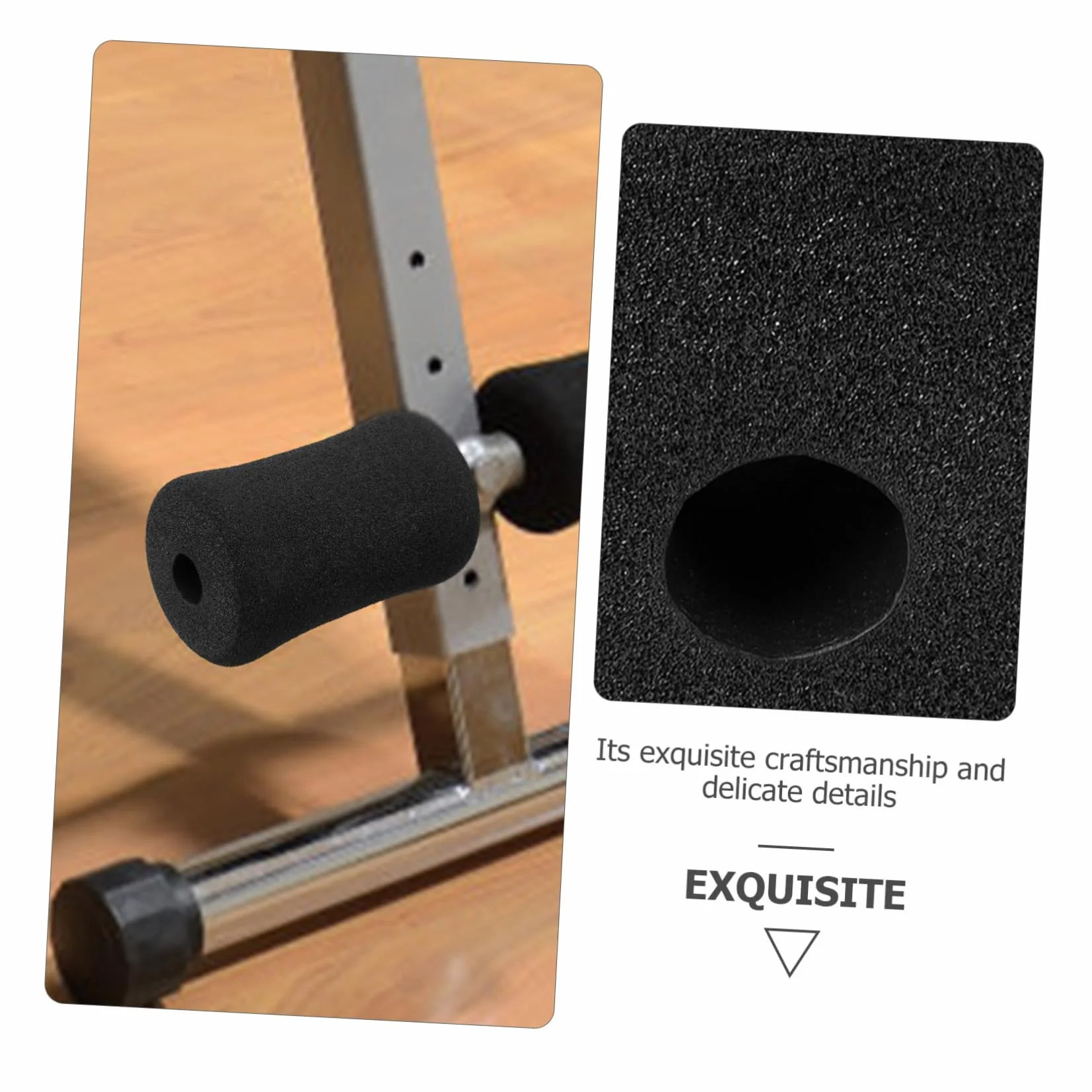 Coussinets De Pied en Mousse Lot De 2 75 Mm x 135 Mm pour Machine D'entraînement Abdominal