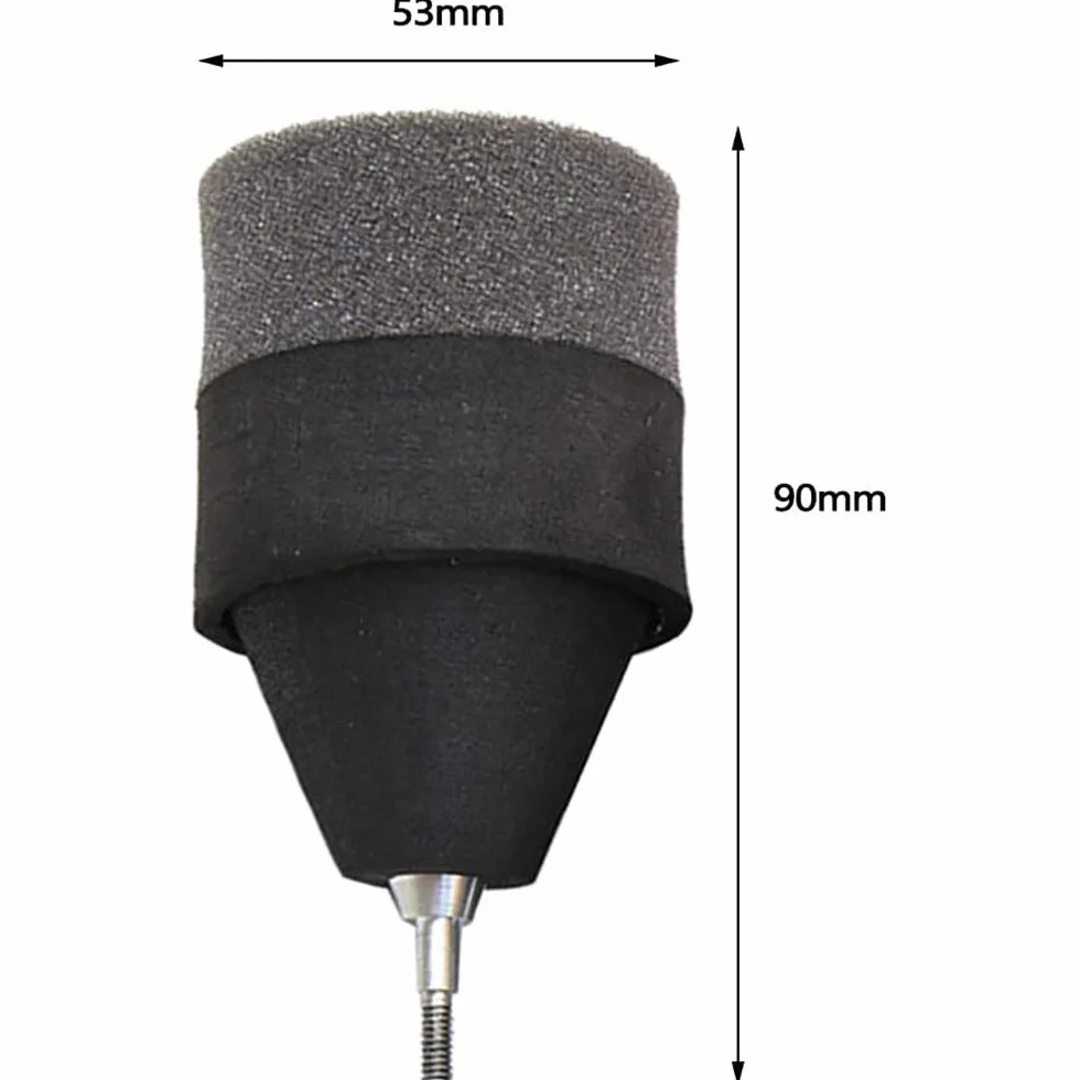 Mousse éponge Pointes de flèche Souples pour tir à l'arc Chasse Pratique POFET 10pcs
