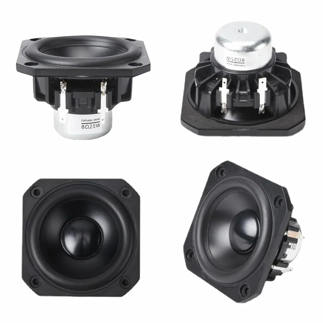 Haut-Parleur Étanche 95AF, Haut-Parleurs Auditifs de 3 Pouces avec Corne de Haute Qualité de 25W 8Ohm, Haute Fidélité.