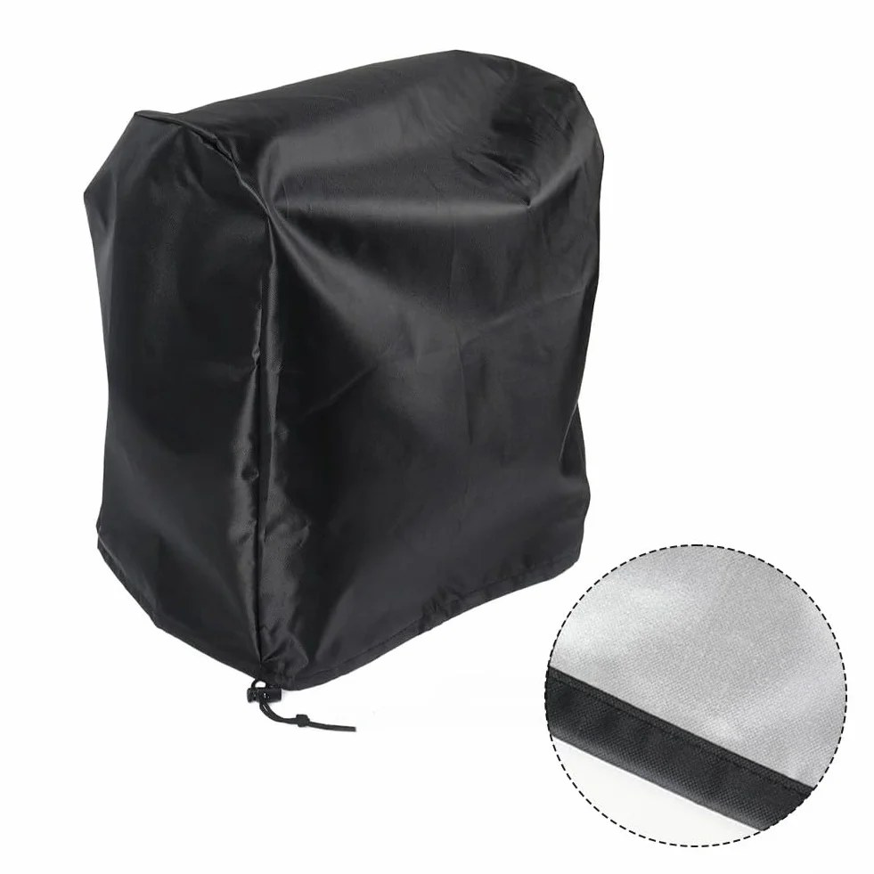 Housse anti-poussière pour microscope, protection imperméable en tissu Oxford, noir, 35 x 20 x
