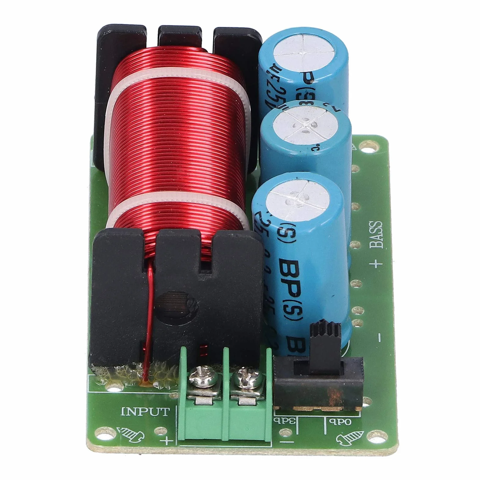 Filtre Passe-Bas, Filtre Passe-Bas pour Subwoofer Haut-Parleur Diviseur Conseil Basse Fréquence Subwoofer Crossover Fournitures Industrielles 200W