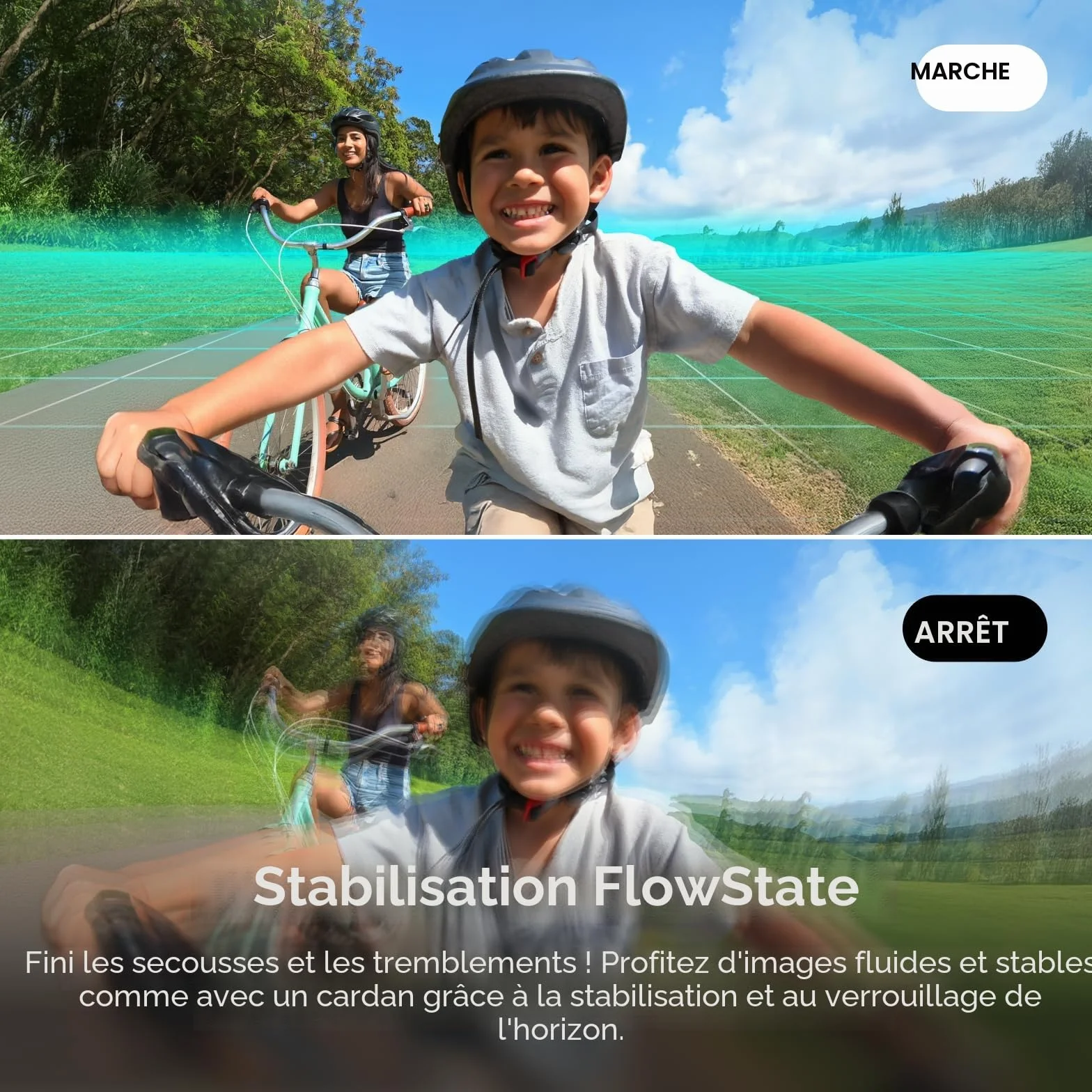 Insta360 GO 3S Blanc Arctique (64GB) - Petite caméra de vlog 4K, POV Mains Libres, Montage Partout, stabilisation, 140 Min d'autonomie, étanche à 10 m, édition IA, pour Voyage, vlog