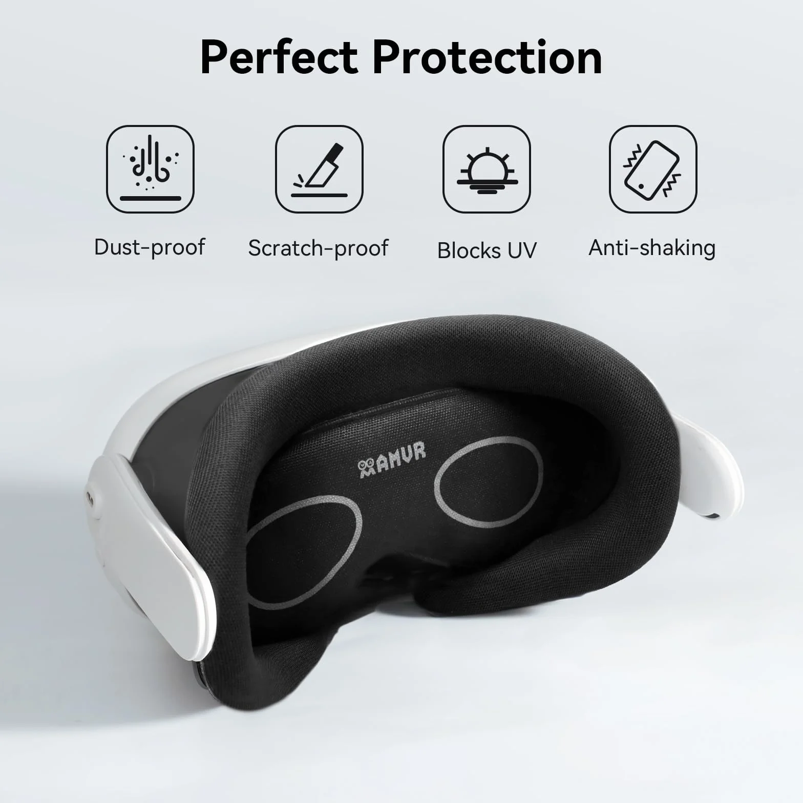 AMVR Lens Protector Cover for Meta Quest 3s, Quest 3/2/1, Valve Index, Rift S, Pico 4