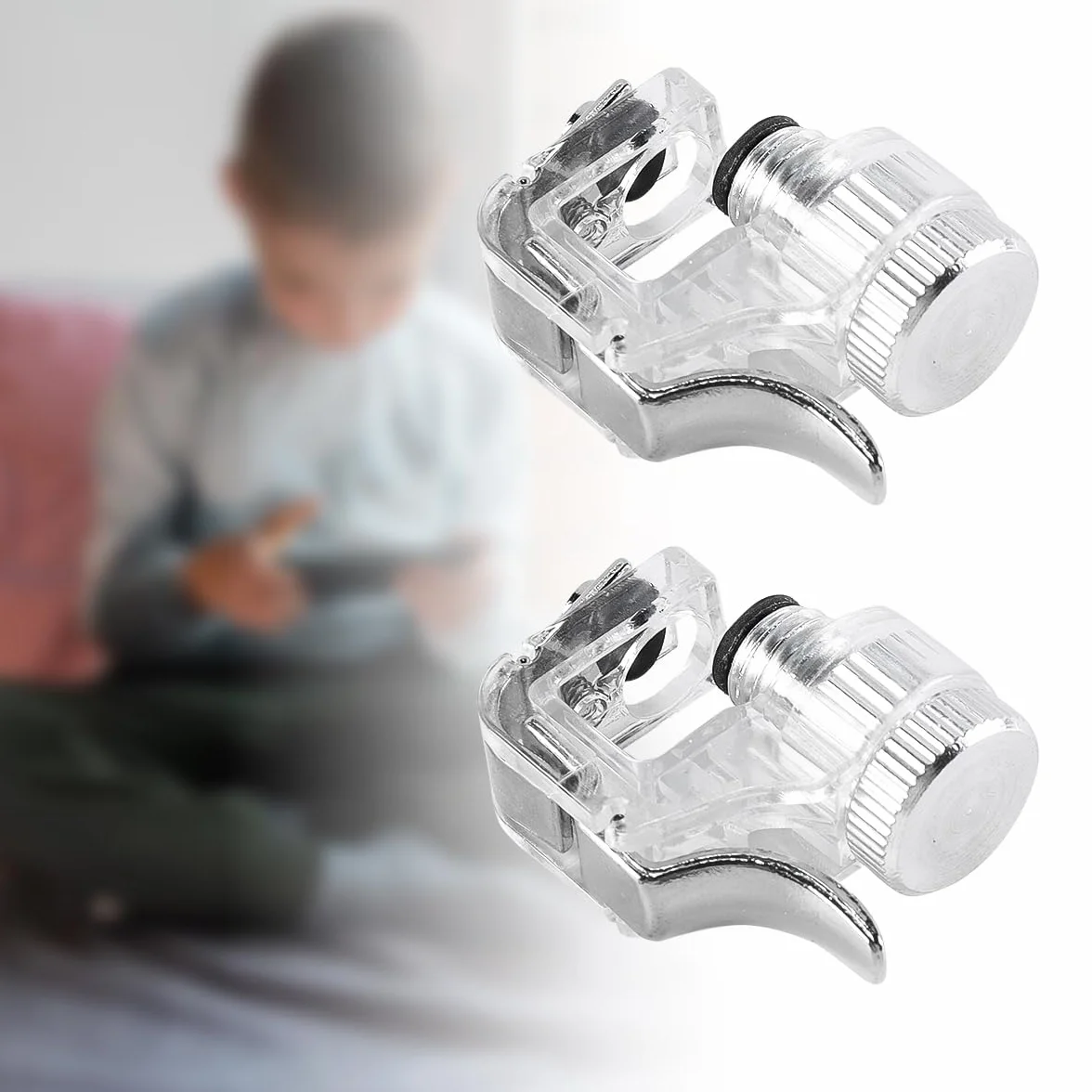 1 paire de manettes de jeu mobiles avec vis réglable pour téléphone portable PUBG