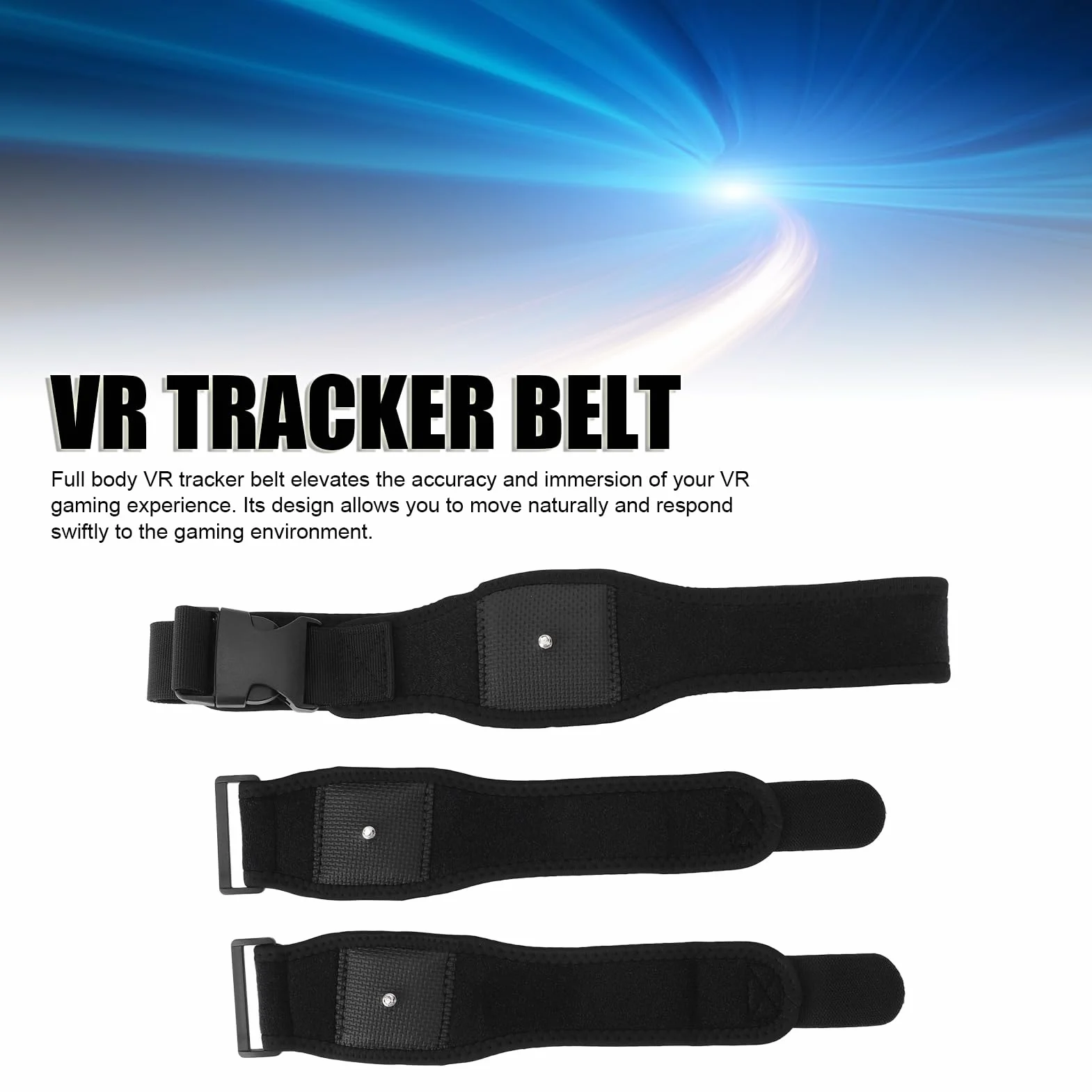Sangle de Suivi du Corps Complet pour Vive Tracker, Sangles de Poignet réglables Compatible VR