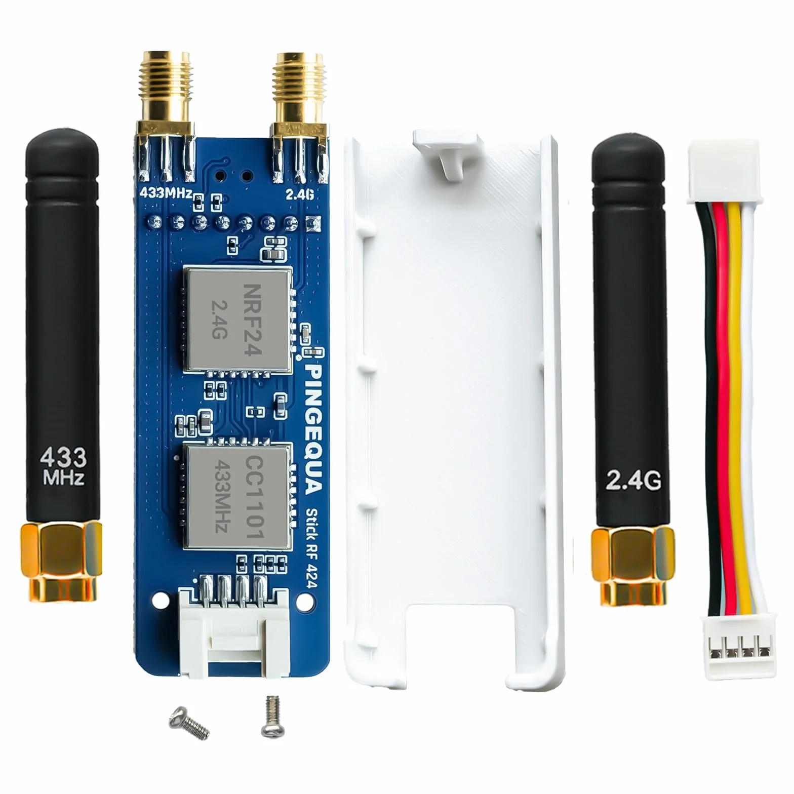 Module RF 2 en 1 pour M5Stack StickC Plus NRF24 2,4 GHz CC1101 433 MHz compatible Bruce Firmware