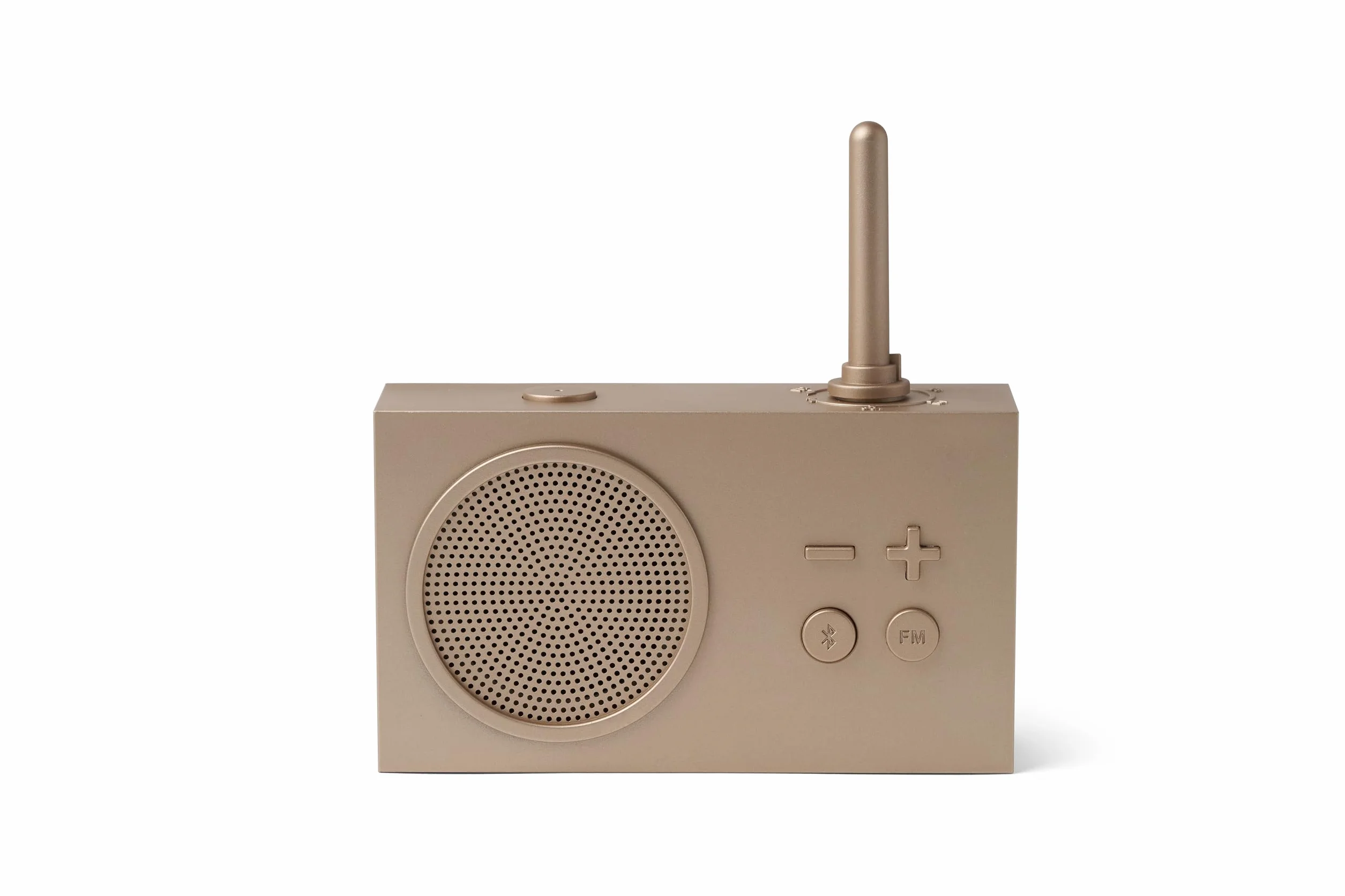 Lexon TYKHO 3 Enceinte Bluetooth Portable Radio FM Etanche Batterie Rechargeable Or