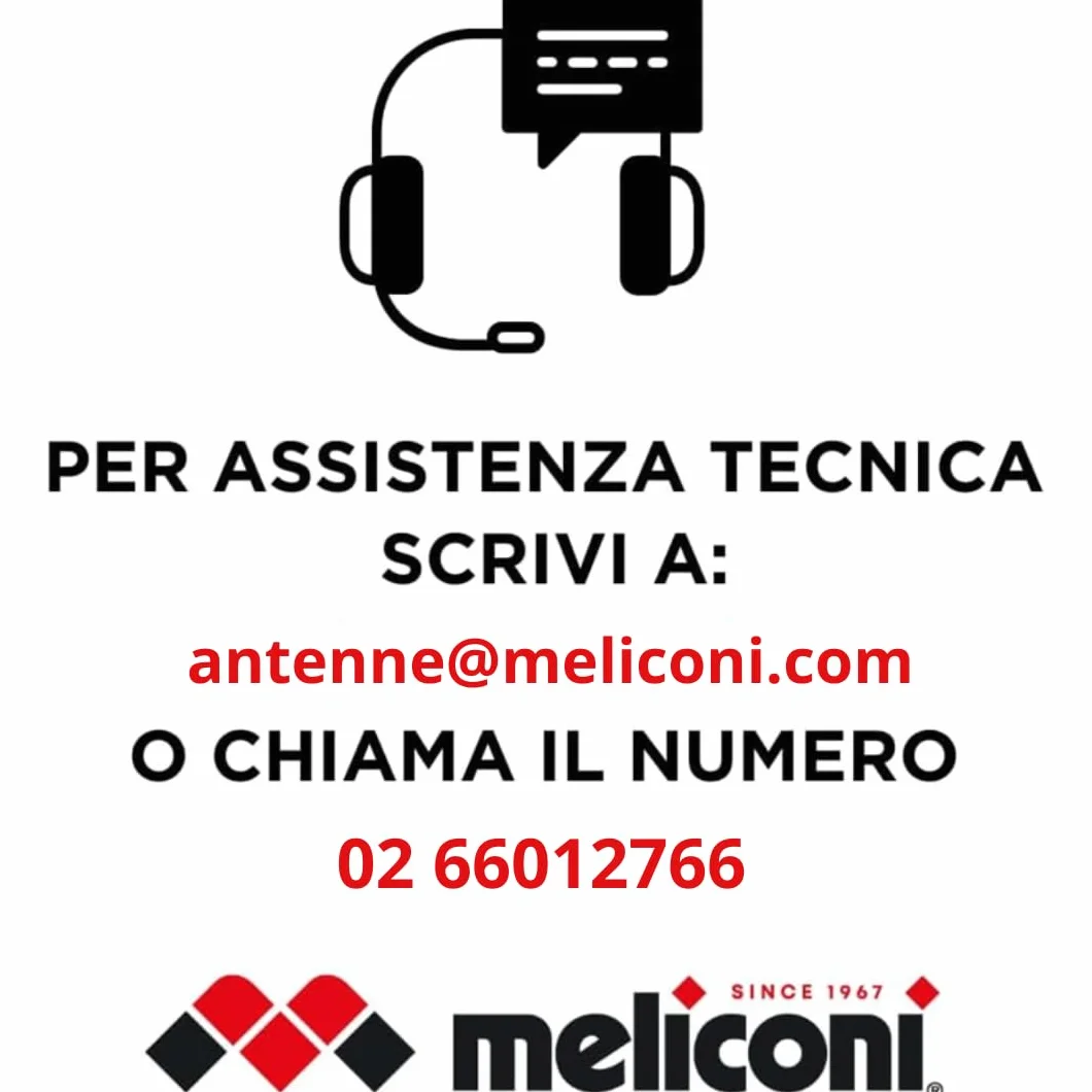Meliconi AMP200 Amplificateur de Signal Numérique Intérieur Filtre LTE Noir