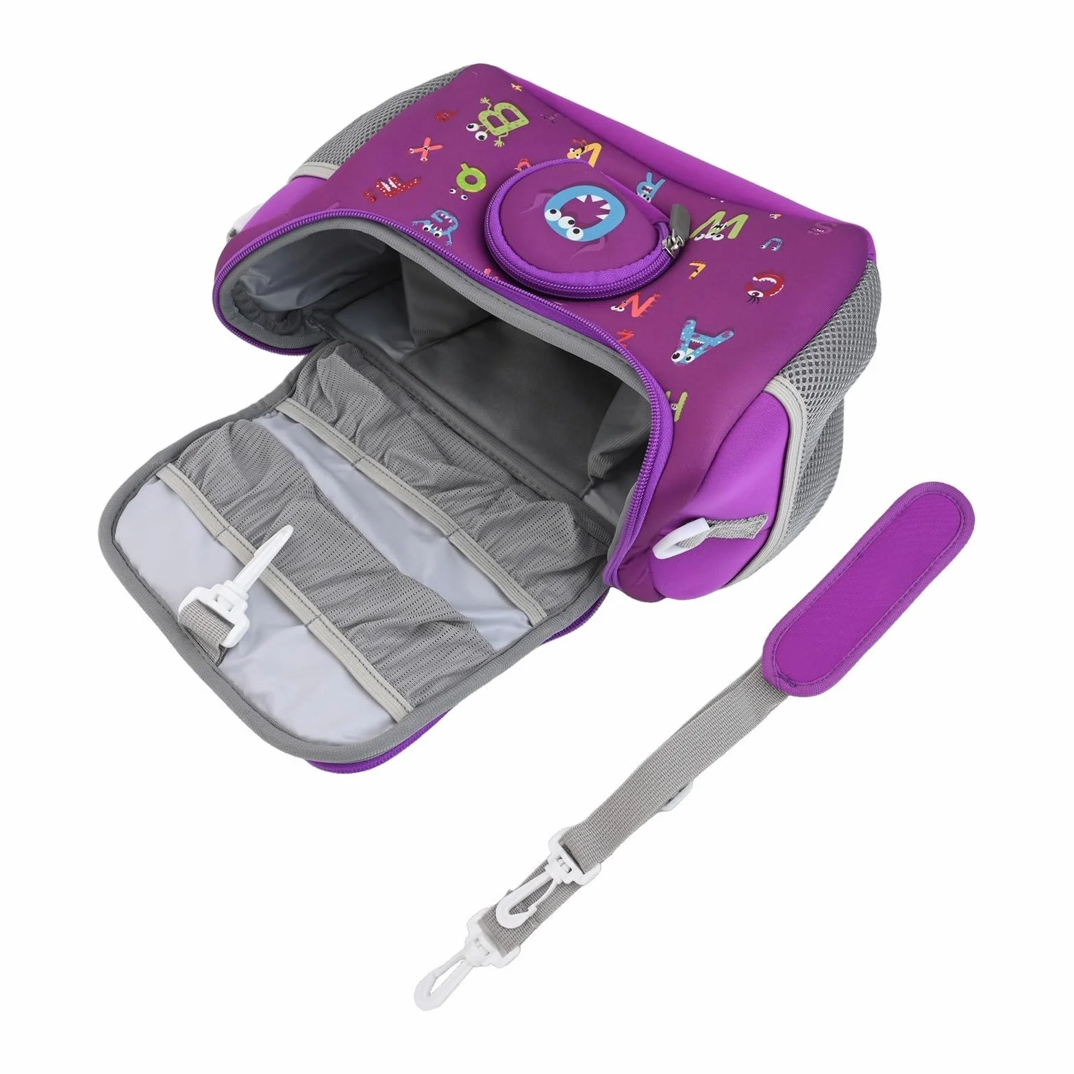 Sac de voyage en nylon pour lecteur audio Toniebox et accessoires, Keep Everything Together (gris)