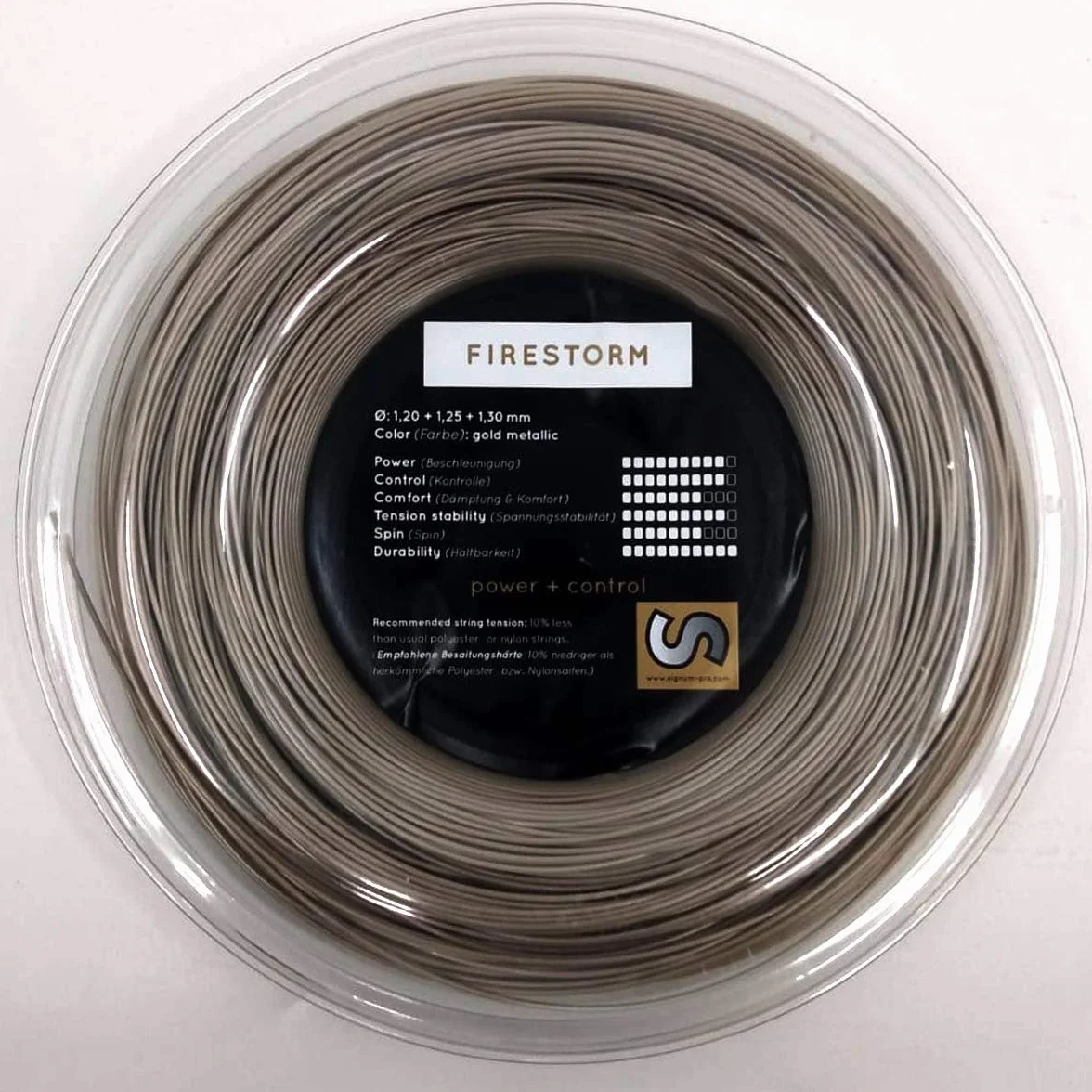 SIGNUM PRO Firestorm Bobine Cordage de Tennis