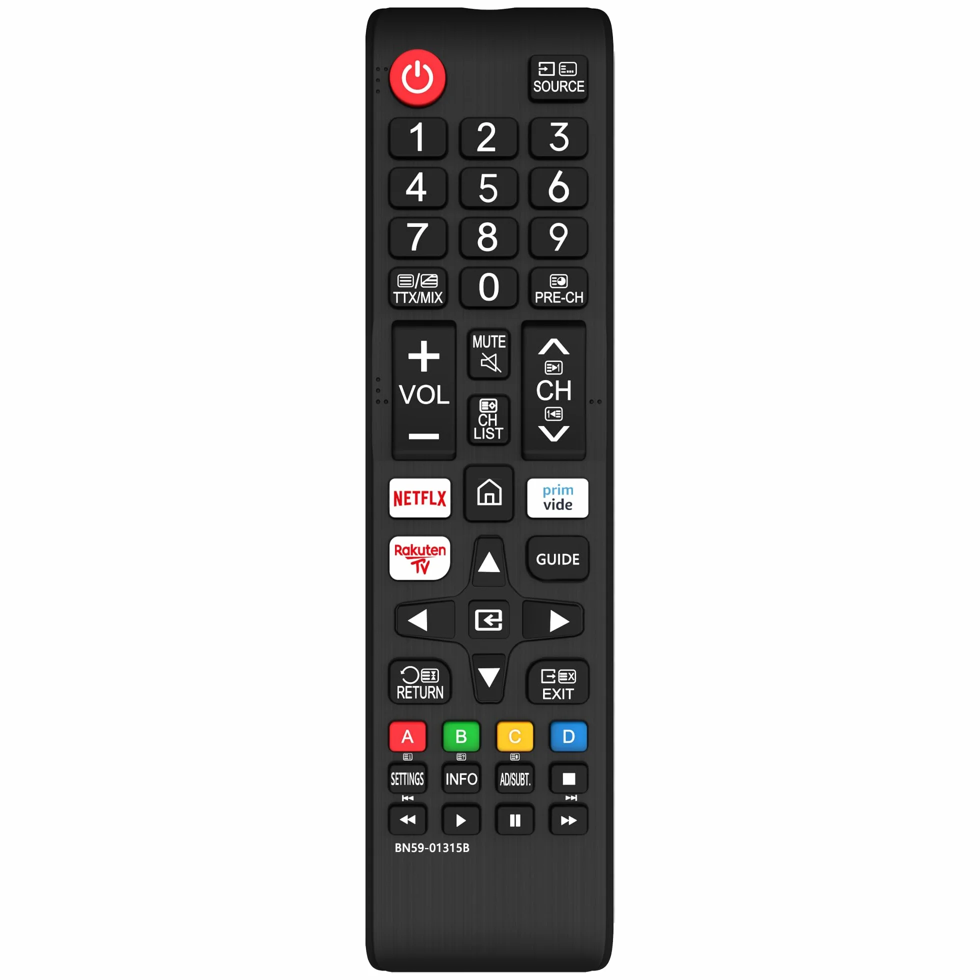 Télécommande Samsung BN59-01315B pour Smart TV