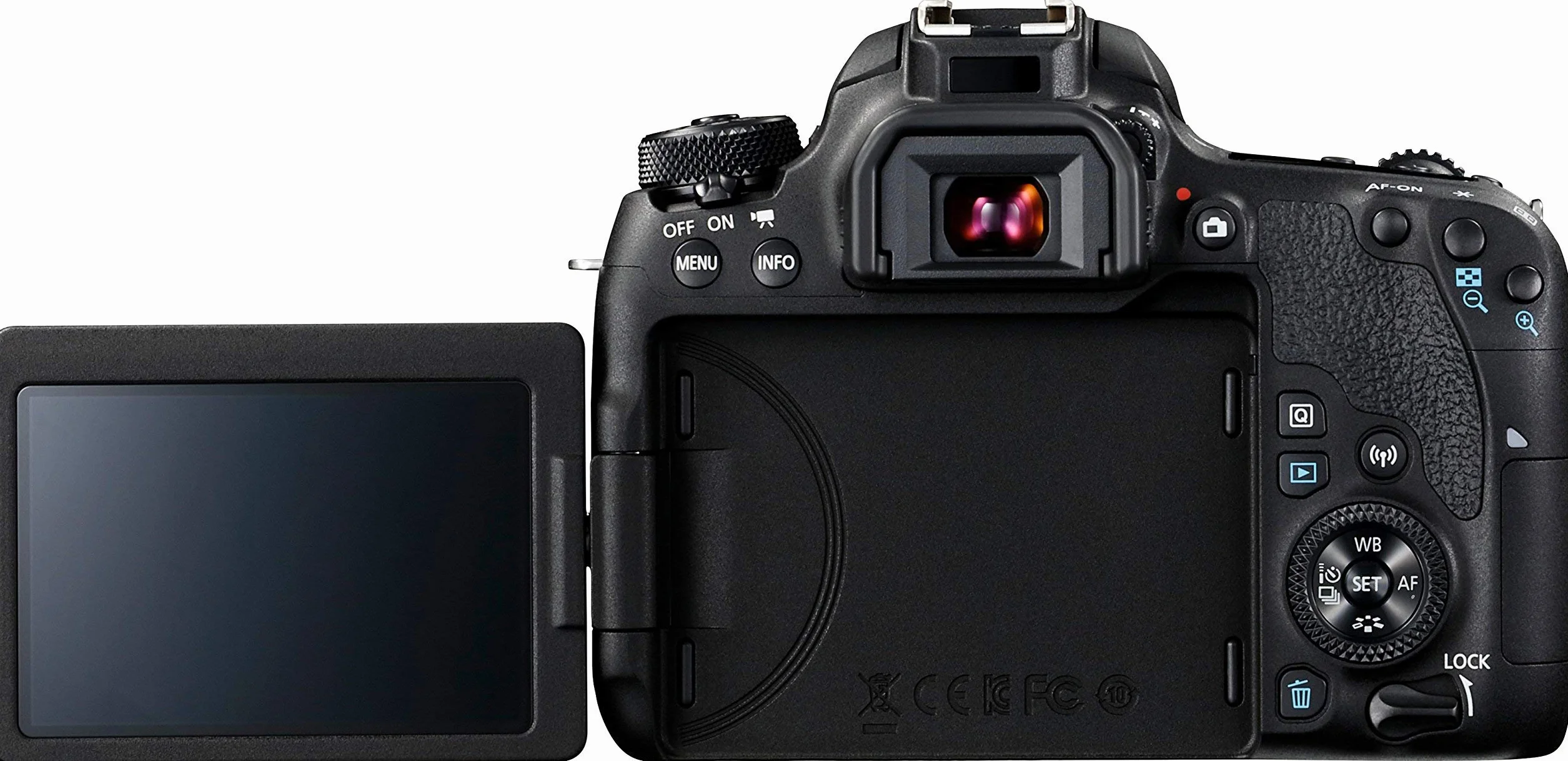 Canon EOS 77D Reflex Numérique + EF-S 18-55mm F/4-5,6 IS STM - Noir (Reconditionné)