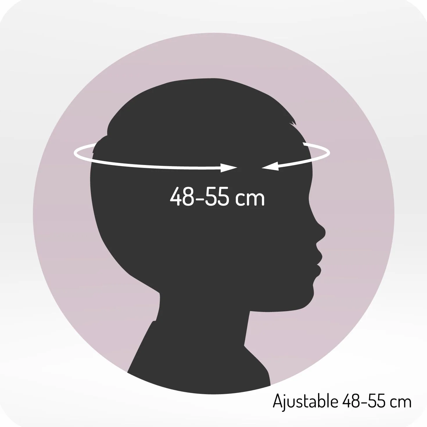 Casque Enfant Ajustable MoMi Mimi, Casque Vélo Antichoc 11 Trous Aération, Mousse Mentonnière Réglable