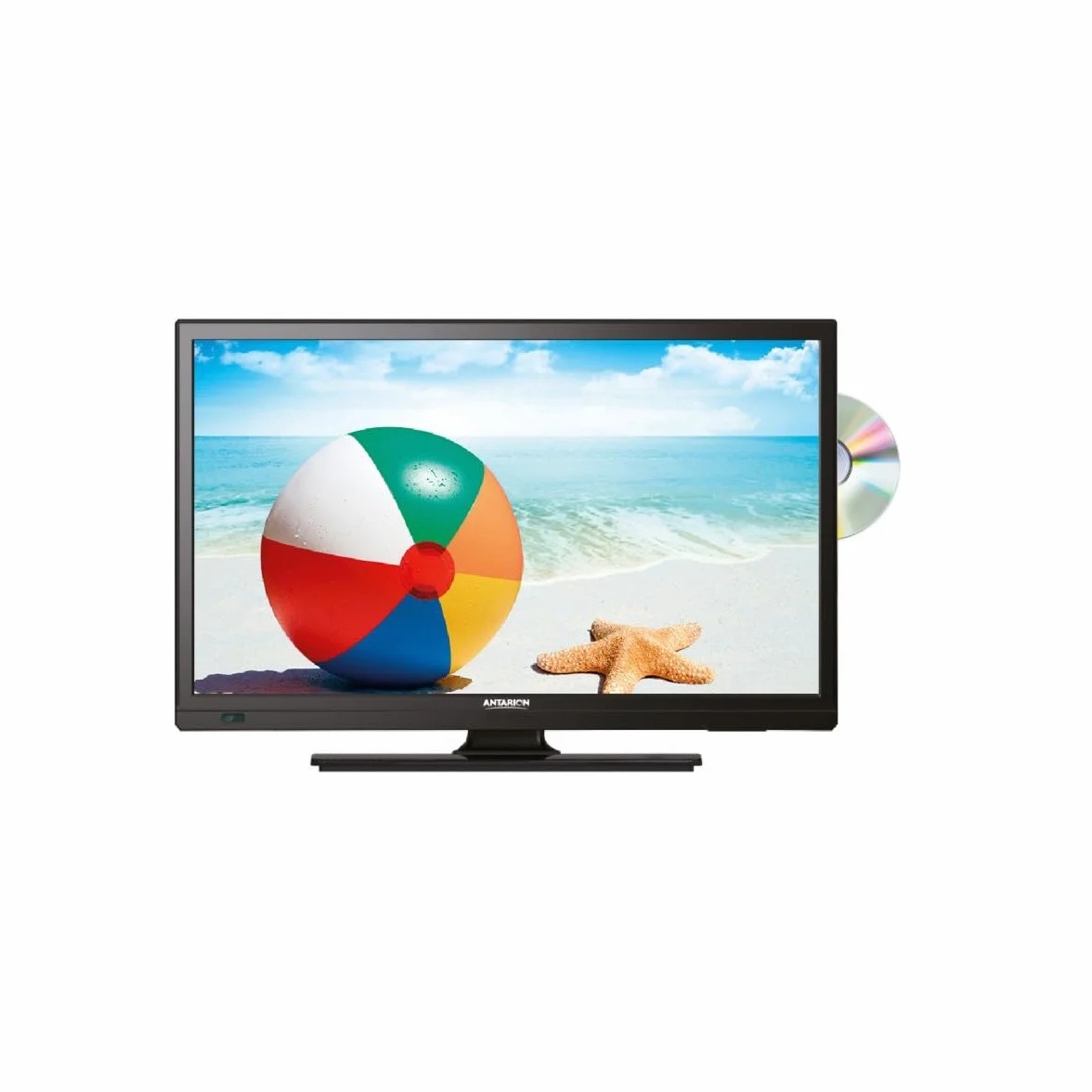 ANTARION Antenne Satellite Automatique 65cm + Téléviseur 19" DVD intégré