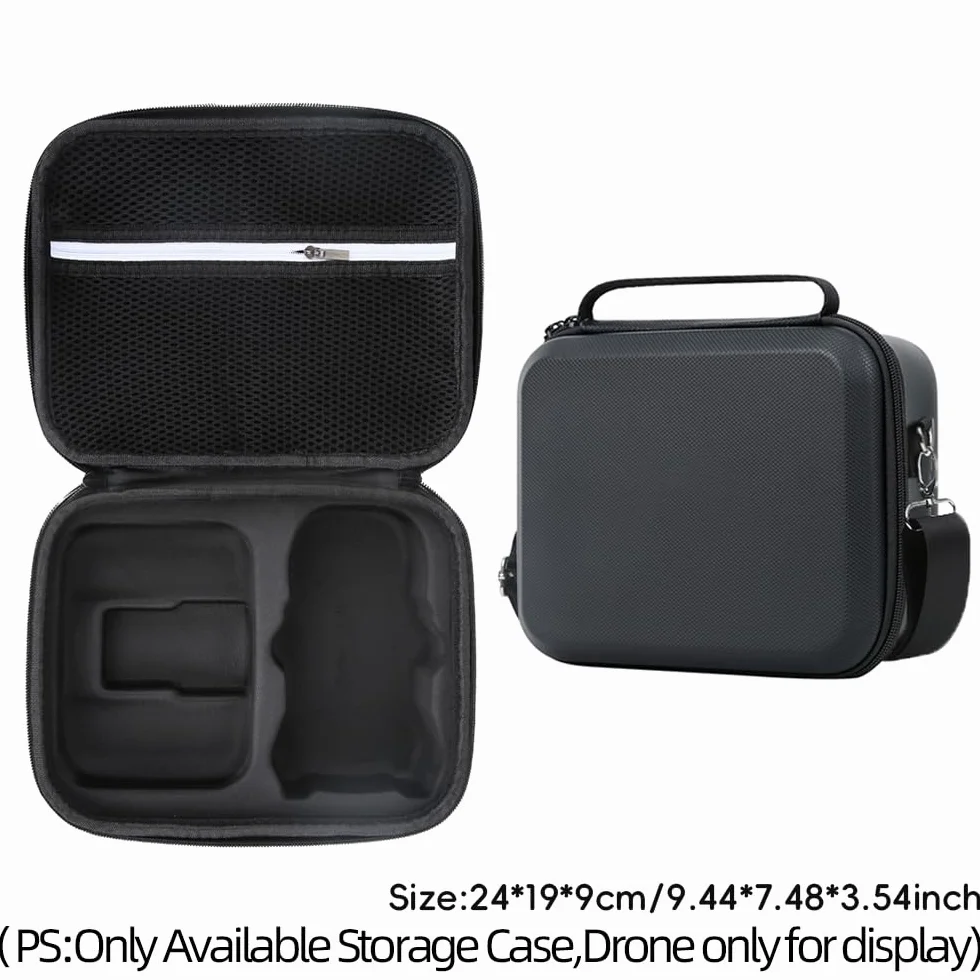 Étui de transport rigide pour DJI Lito X1/Lito1, sac de rangement portable étanche en polyuréthane avec housse de protection de voyage et bandoulière, pour drone Lito X1 Lito1, batterie, télécommande