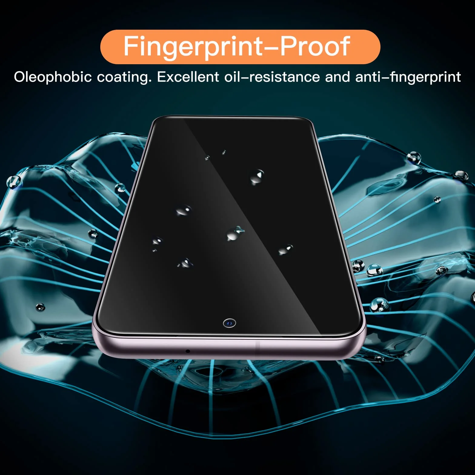 JETech Verre Trempé pour Samsung Galaxy S23+ / S23 Plus 5G 6,6 Pouces, Compatible ID d'Empreinte Digitale, Film Protection d'Écran, HD Transparent, 3 Pièces
