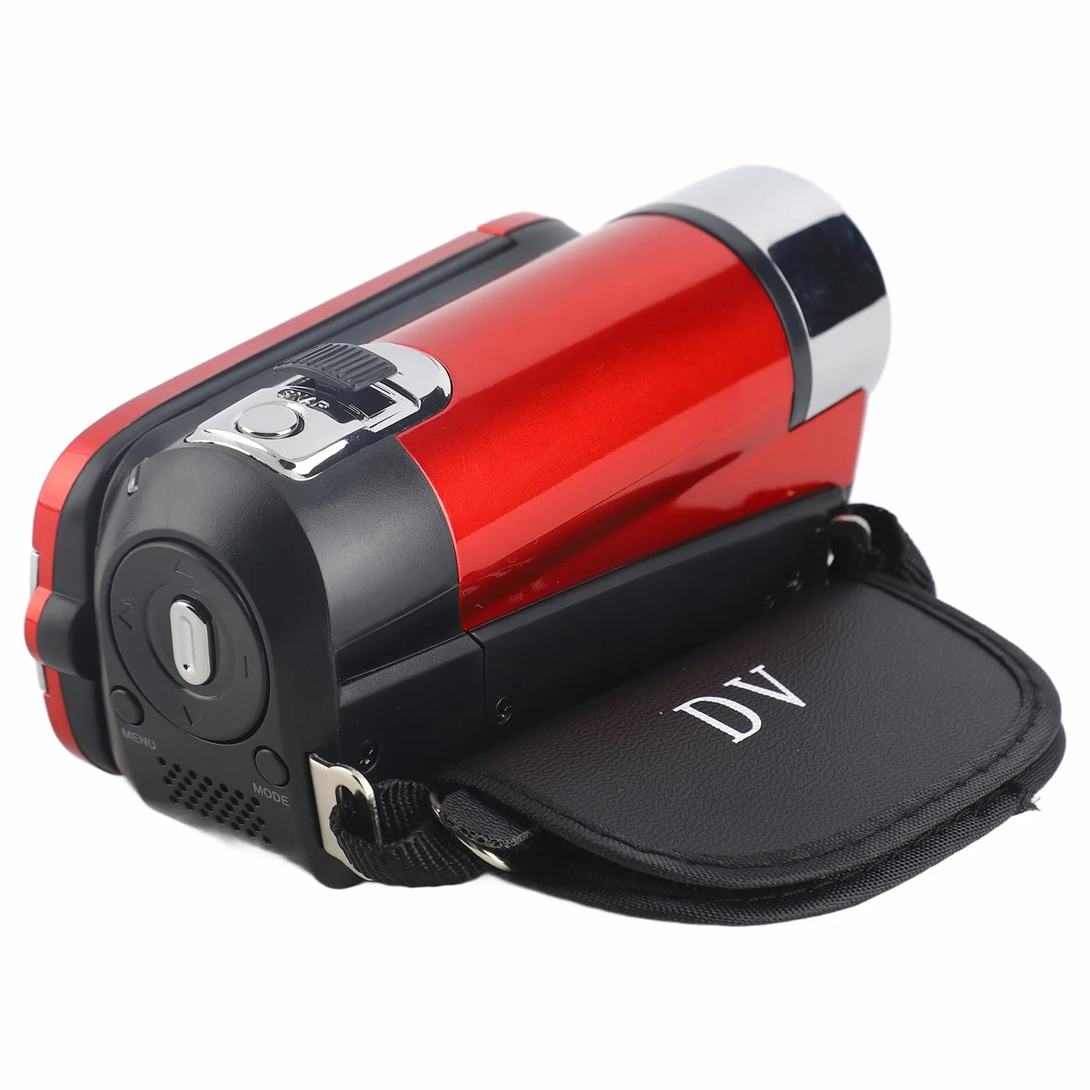 Qiilu Caméscope numérique, COMS Rotation Full HD 270 ° 1080P 16X Haute définition Caméra vidéo DV Photo et Caméscopes numérique pour Enfants/Adolescents/Élèves/Débutants/Les