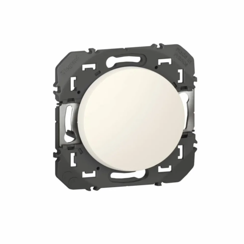 Legrand Bouton-Poussoir 6A Blanc Composable Connexion Rapide Sans Outil Compatible Plaques De Finition Personnalisables Design Moderne