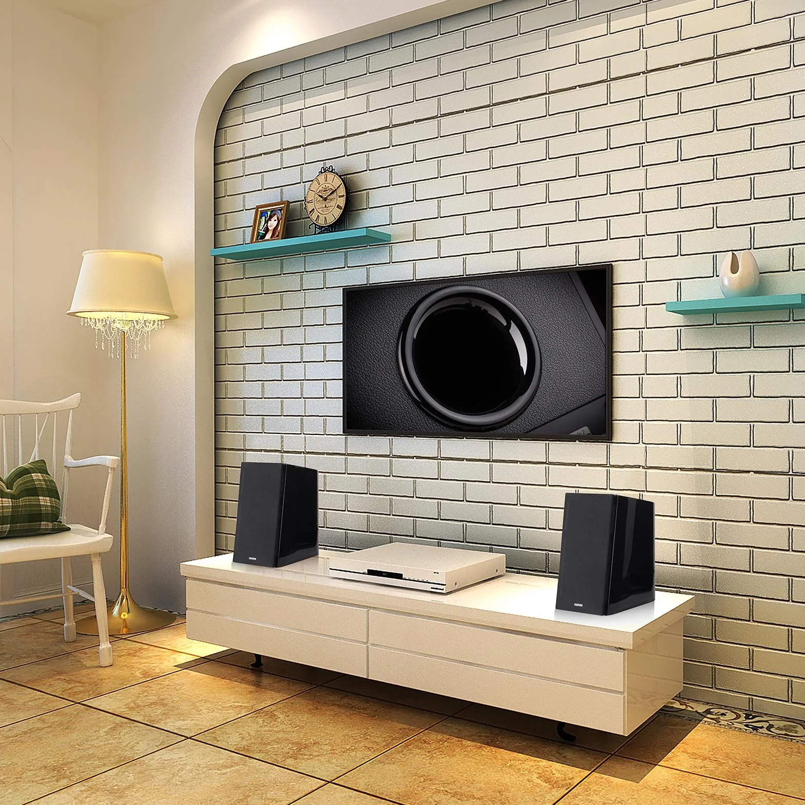 EDIFIER Studio R2000DB Kit d'enceintes 2.0 Bluetooth 120 Watts