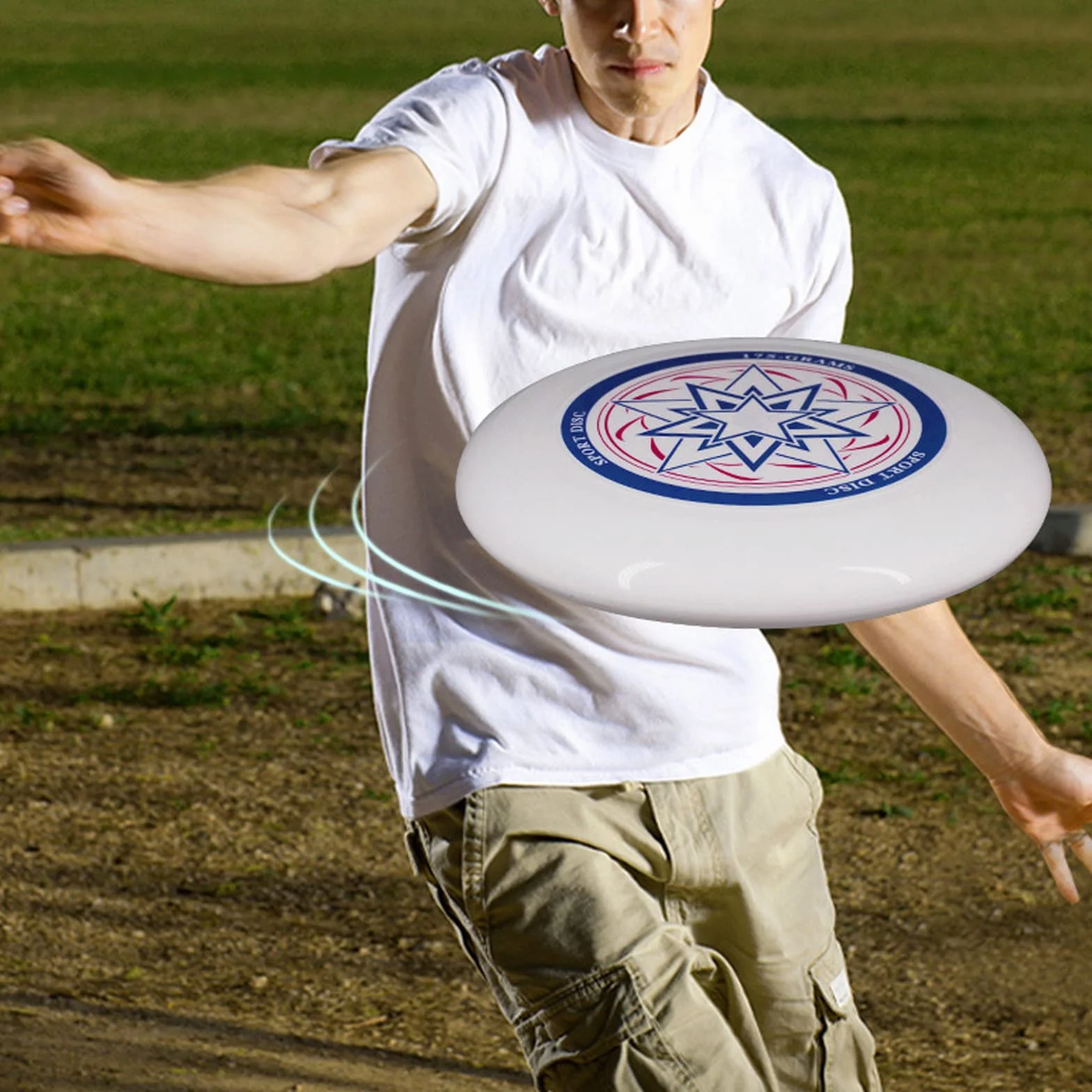 Funsport Ultimate Frisbee Disque de Lancer Professionnel 175g