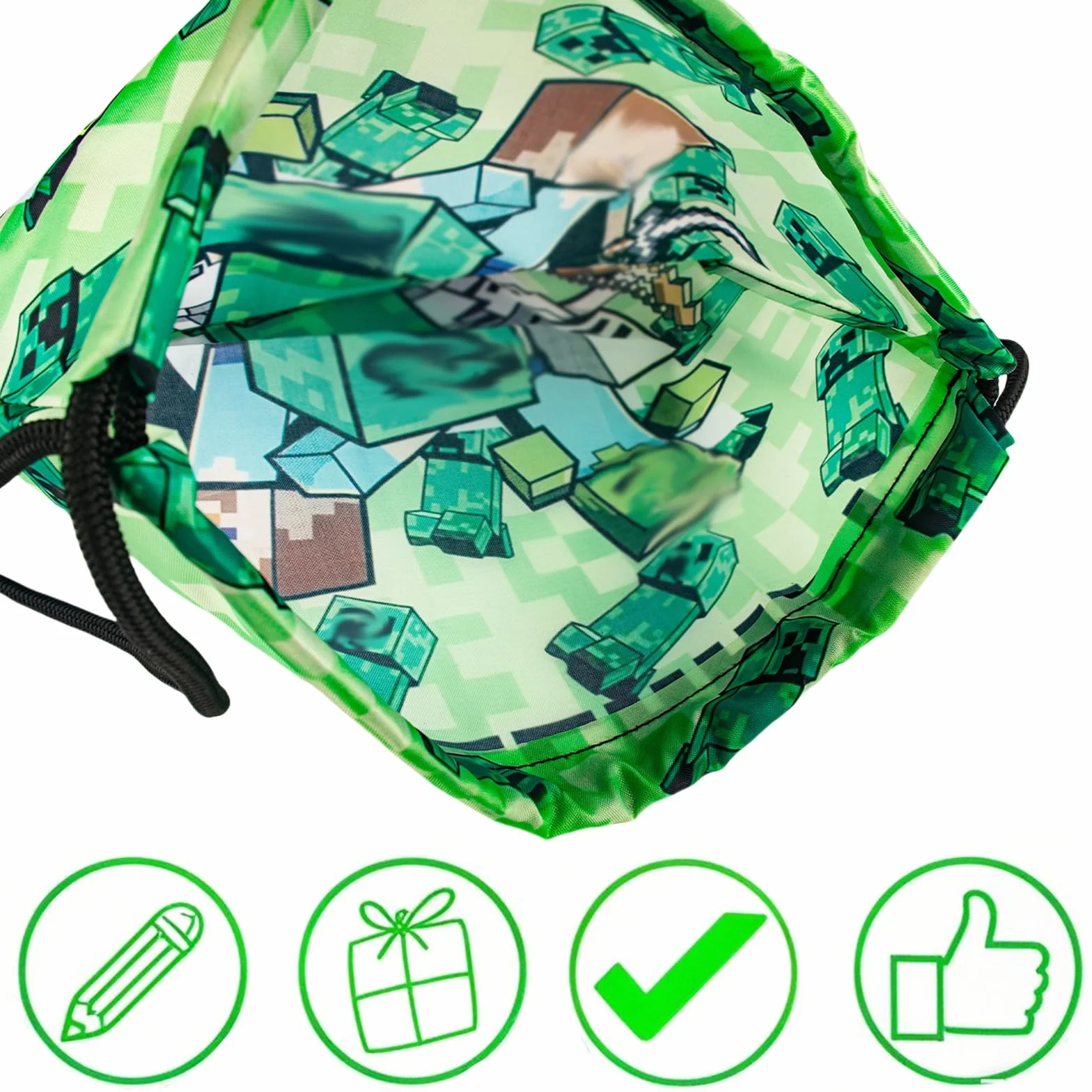 Sac à Cordon de Sport Enfant Étanche Pliable Sac Piscine